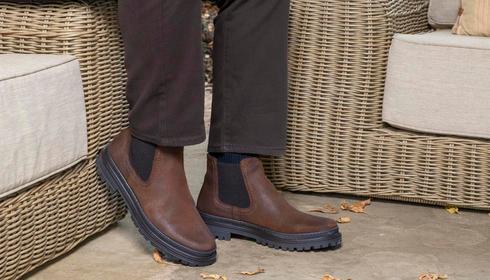 Casual Leather Chelsea Boots