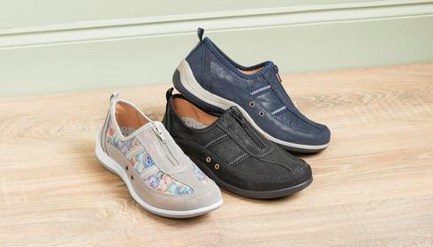 Zip Fastening Trainers