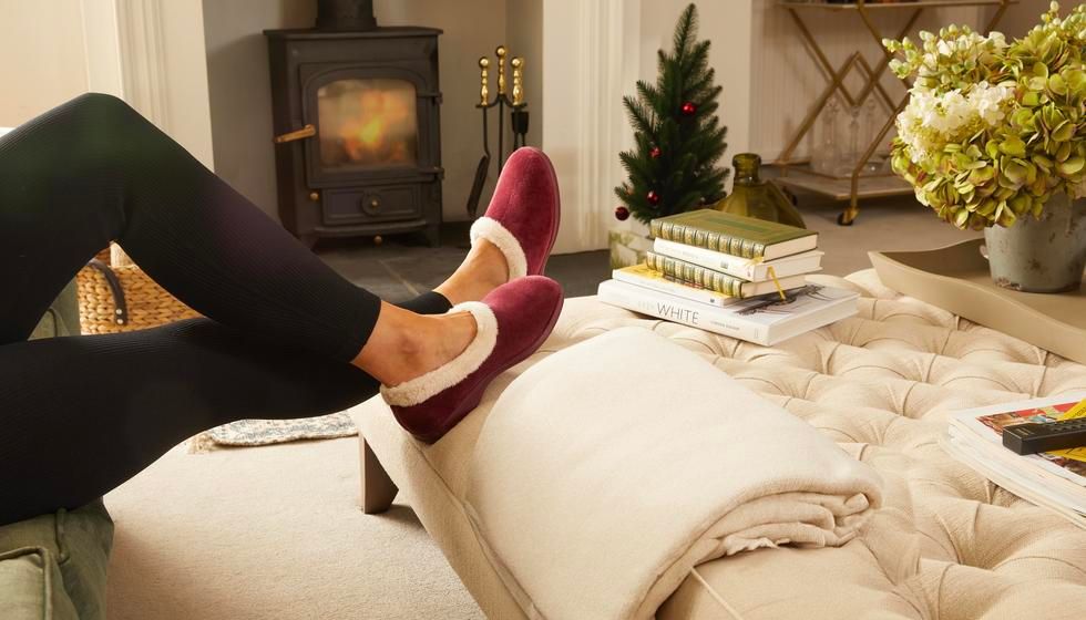 Cosy winter slippers 