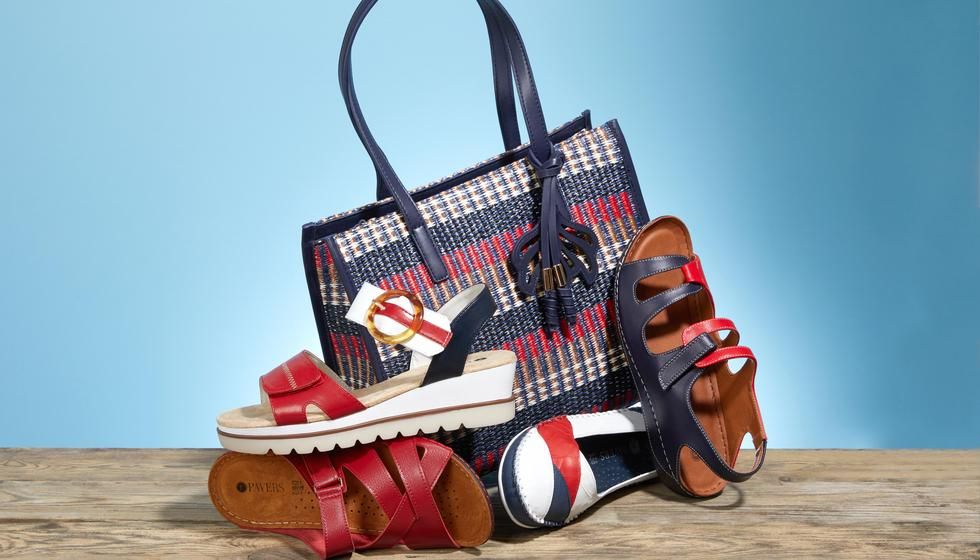 Nautical collection of shoes and bags 