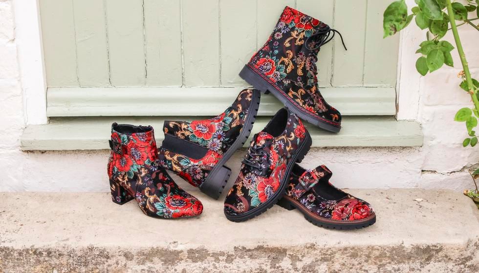 Floral Boots Collection