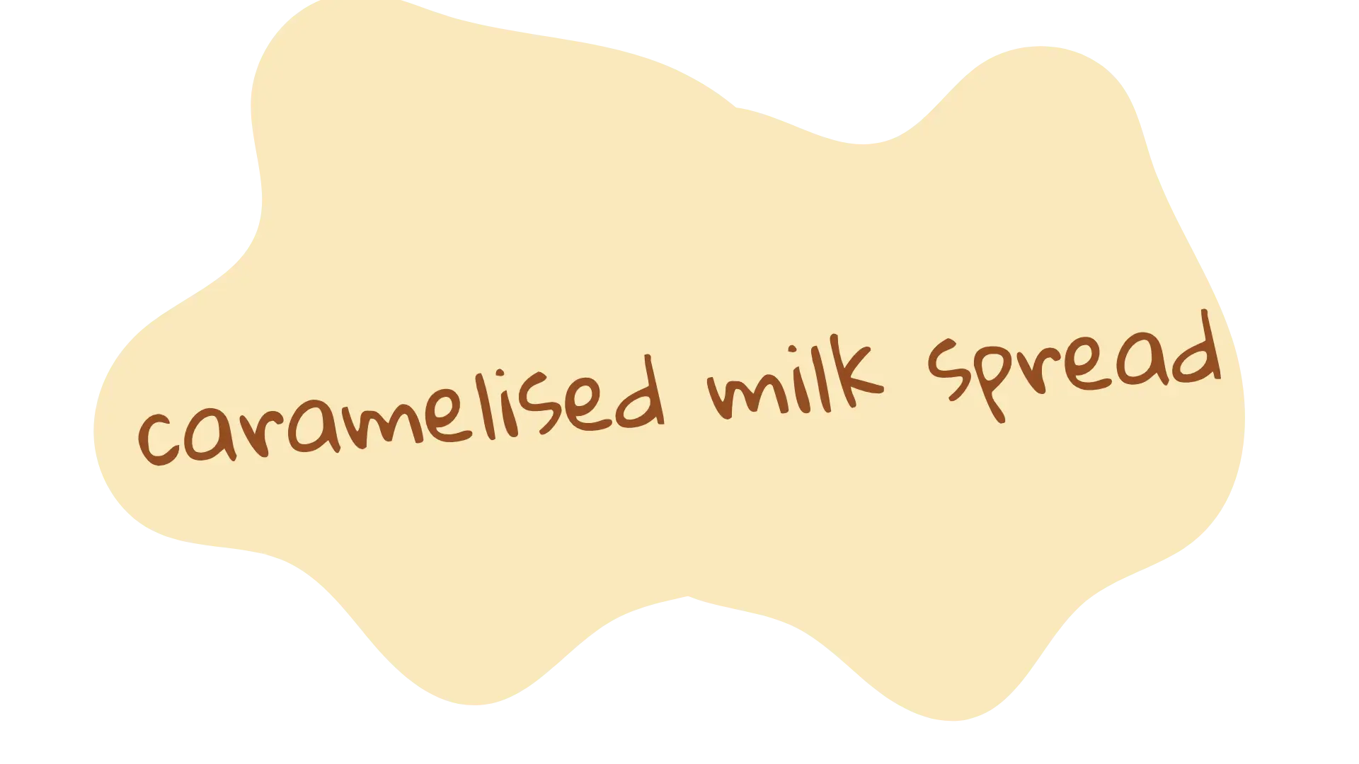 caramelized milk spread