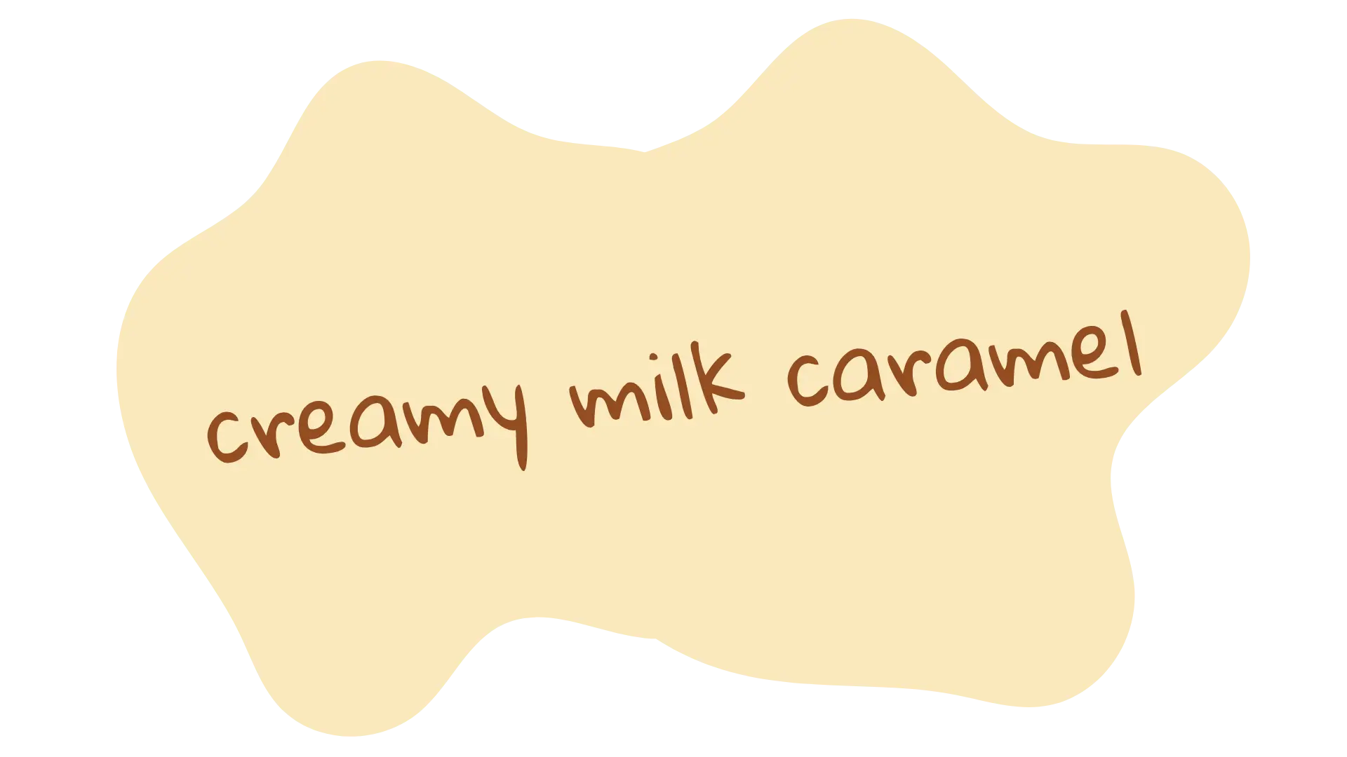 creamy milk caramel