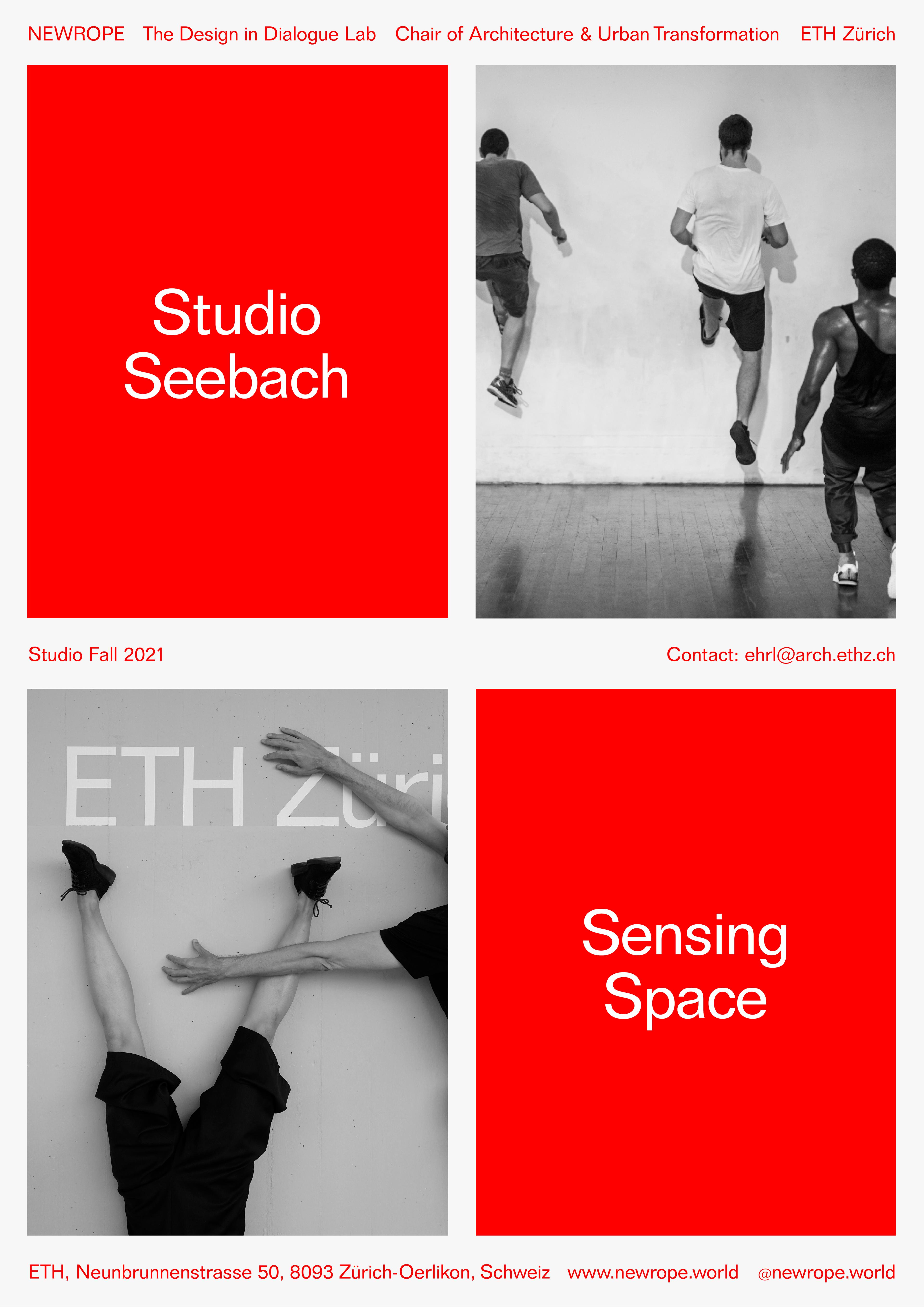 Announcement: Studio Seebach - Sensing Space, HS2021