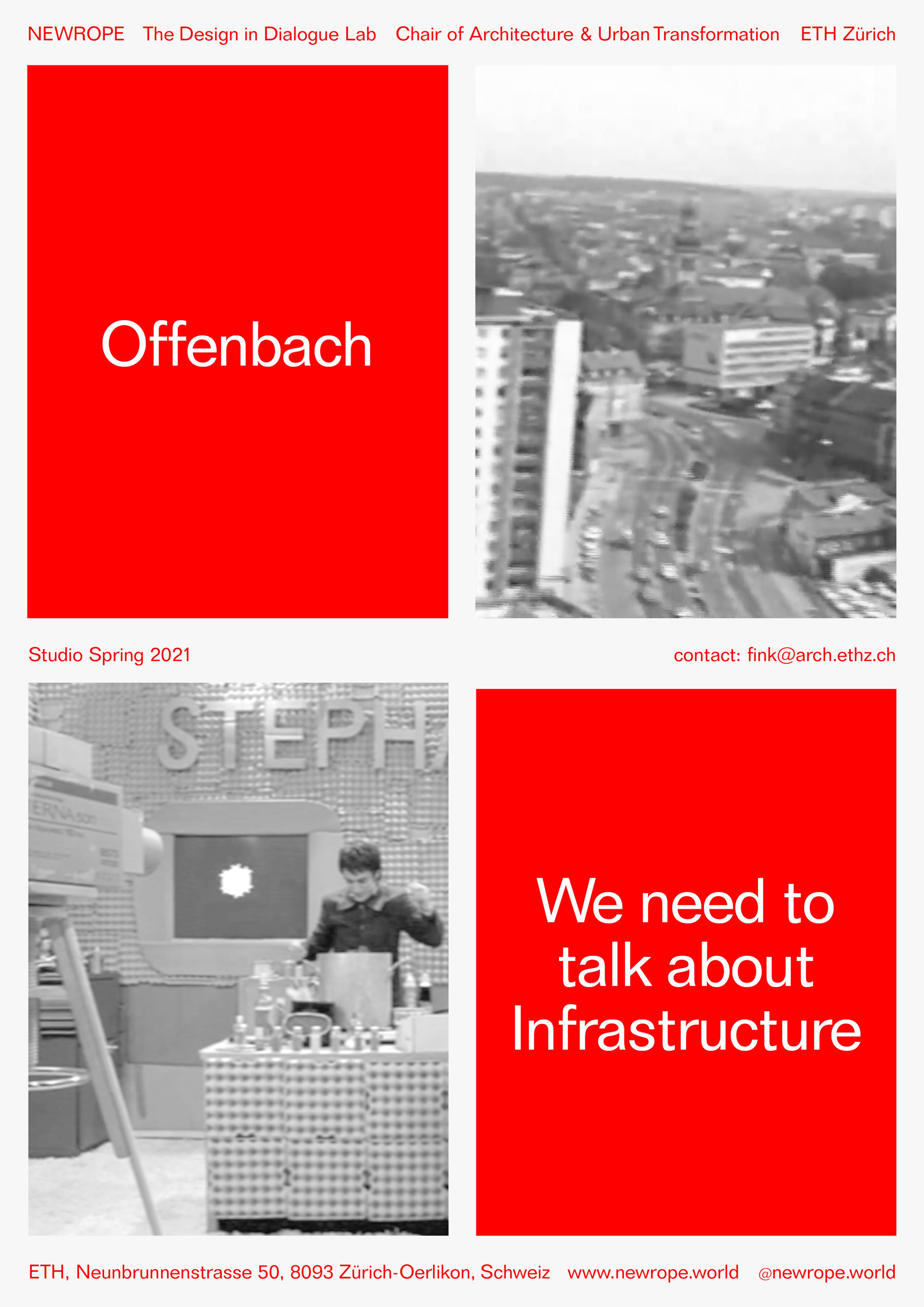 Announcement: Studio Offenbach – We need to talk about Infrastructure