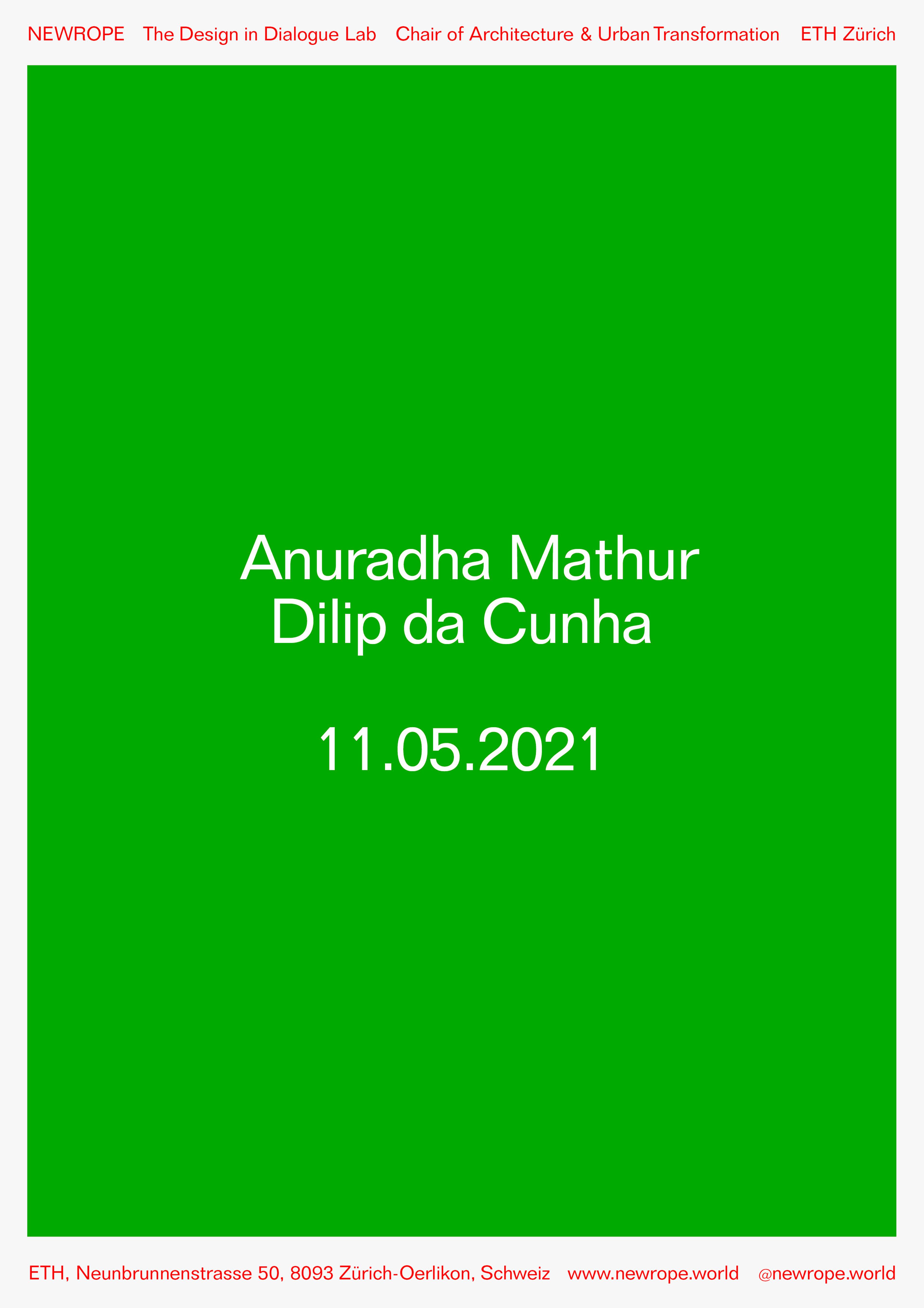 Network: Anuradha Mathur and Dilip da Cunha