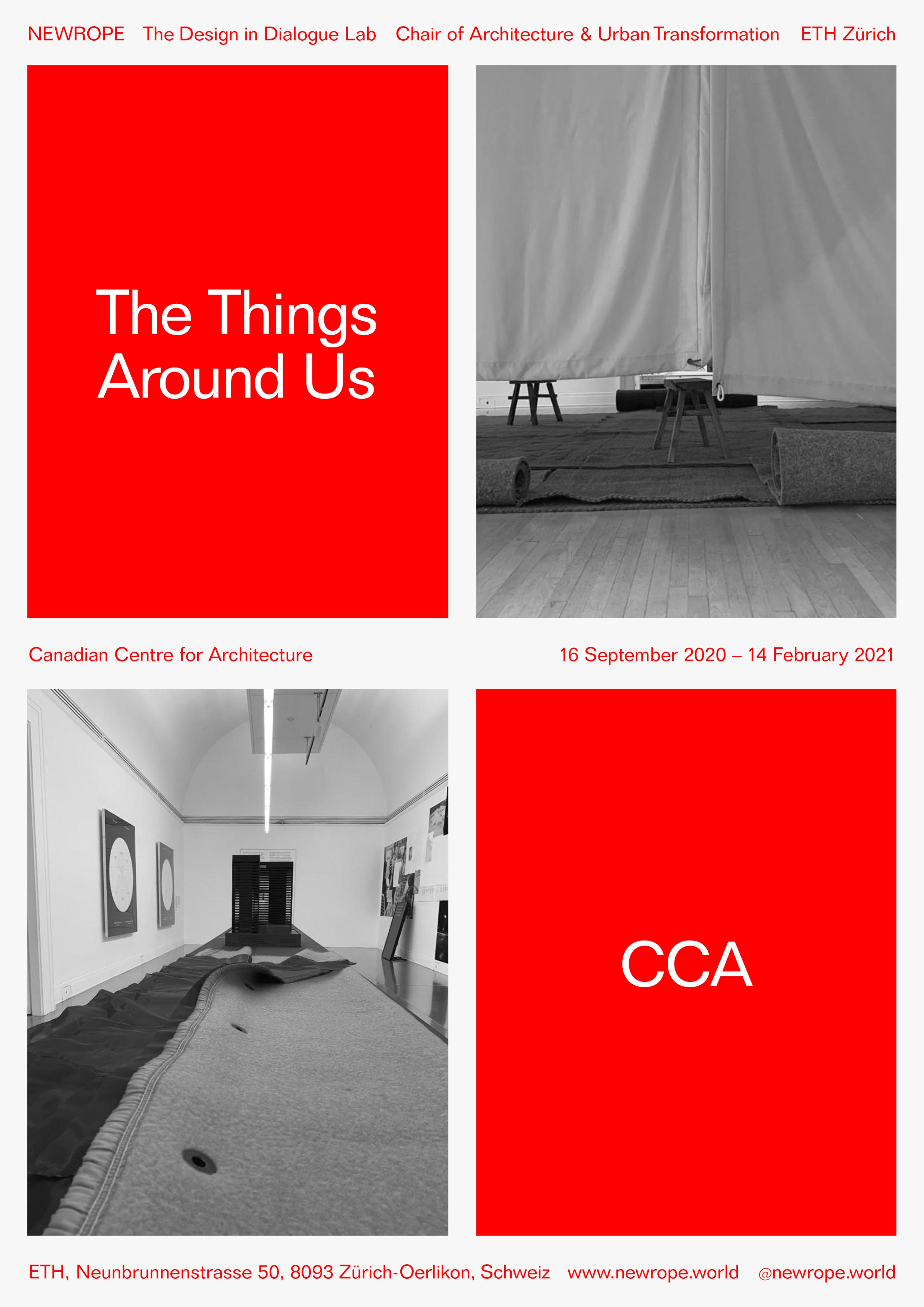 Announcement: Exhibition, The Things Around Us, CCA