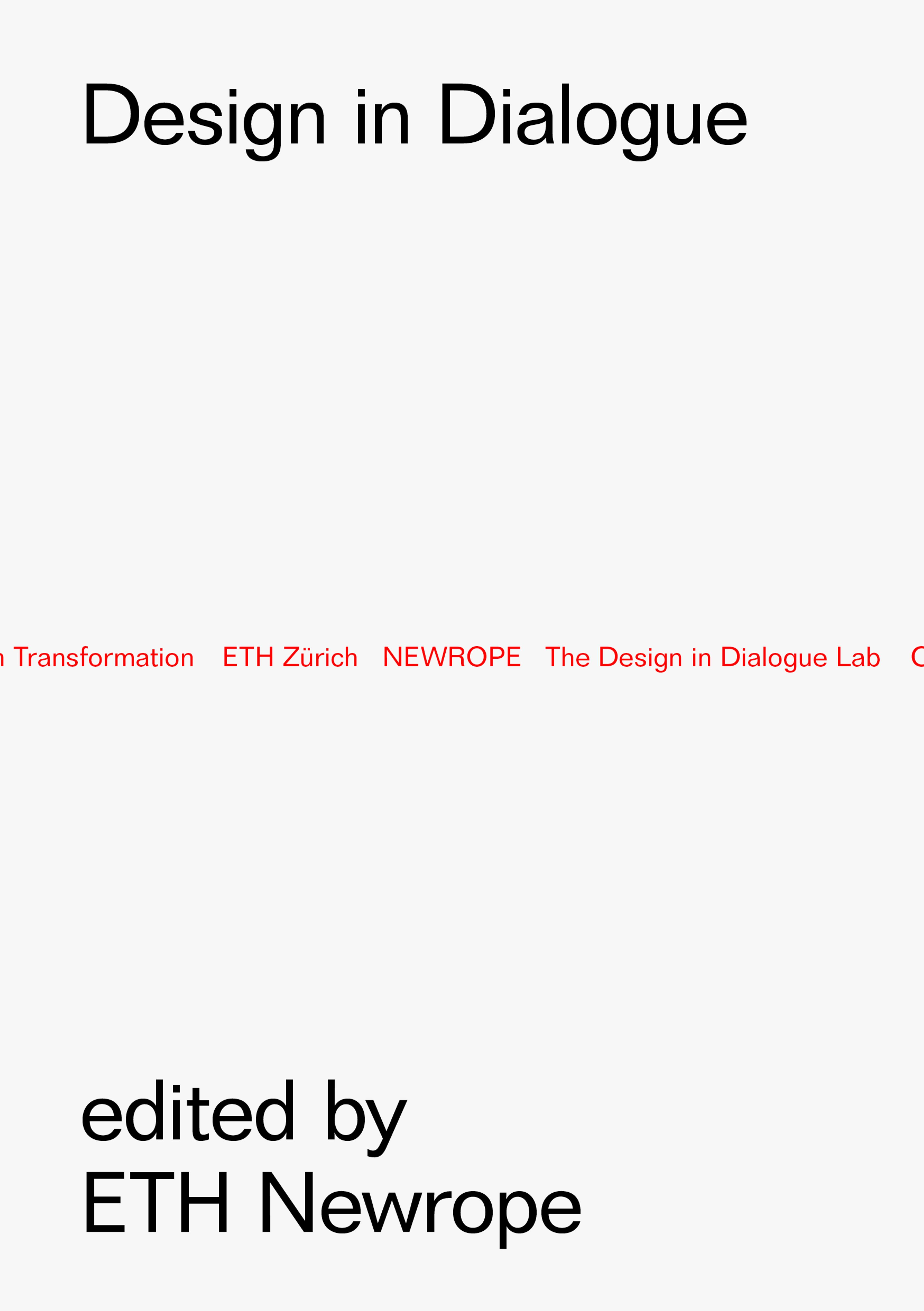 Publication: "Design in Dialogue"