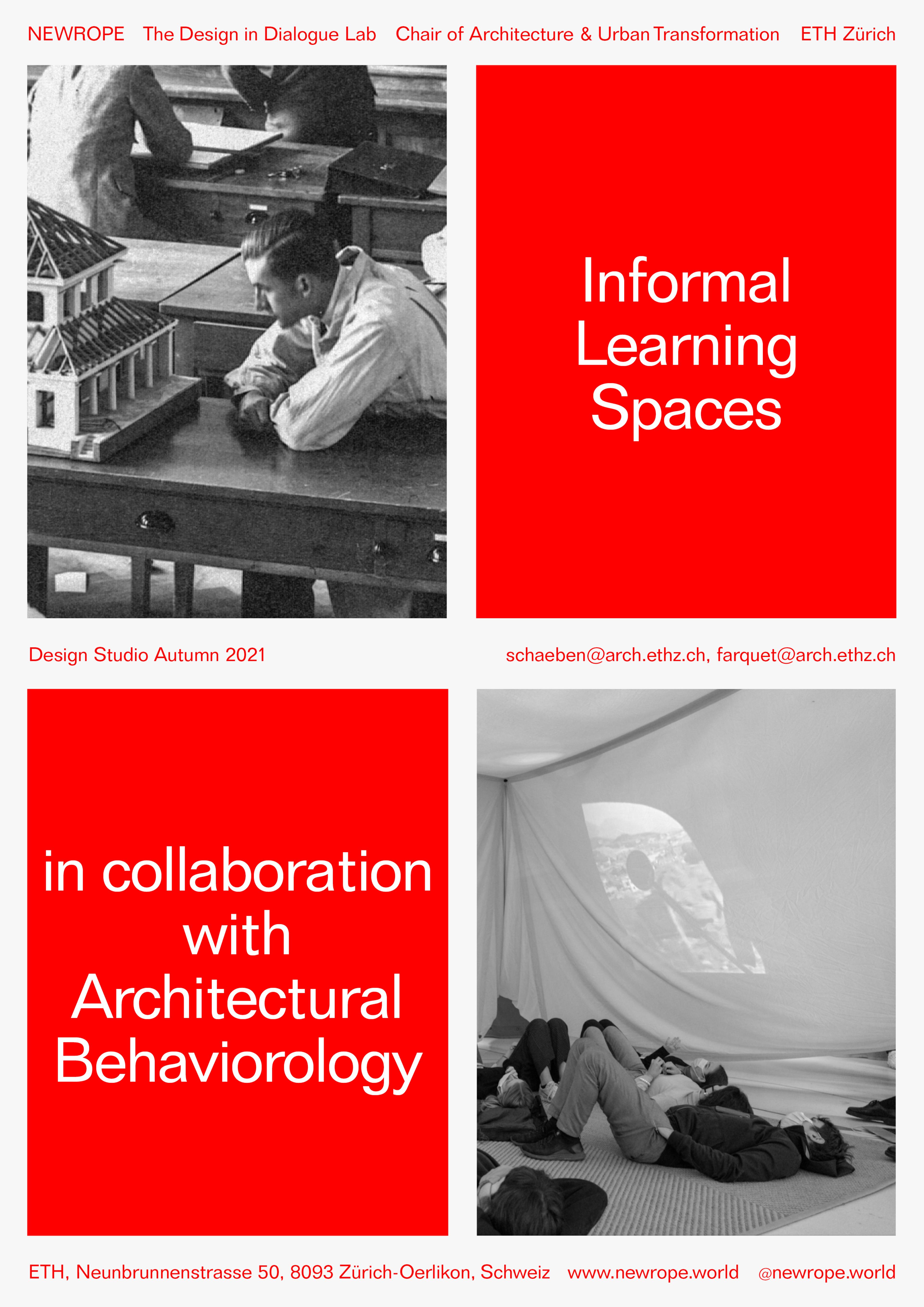 Announcement: Studio Informal Learning Spaces