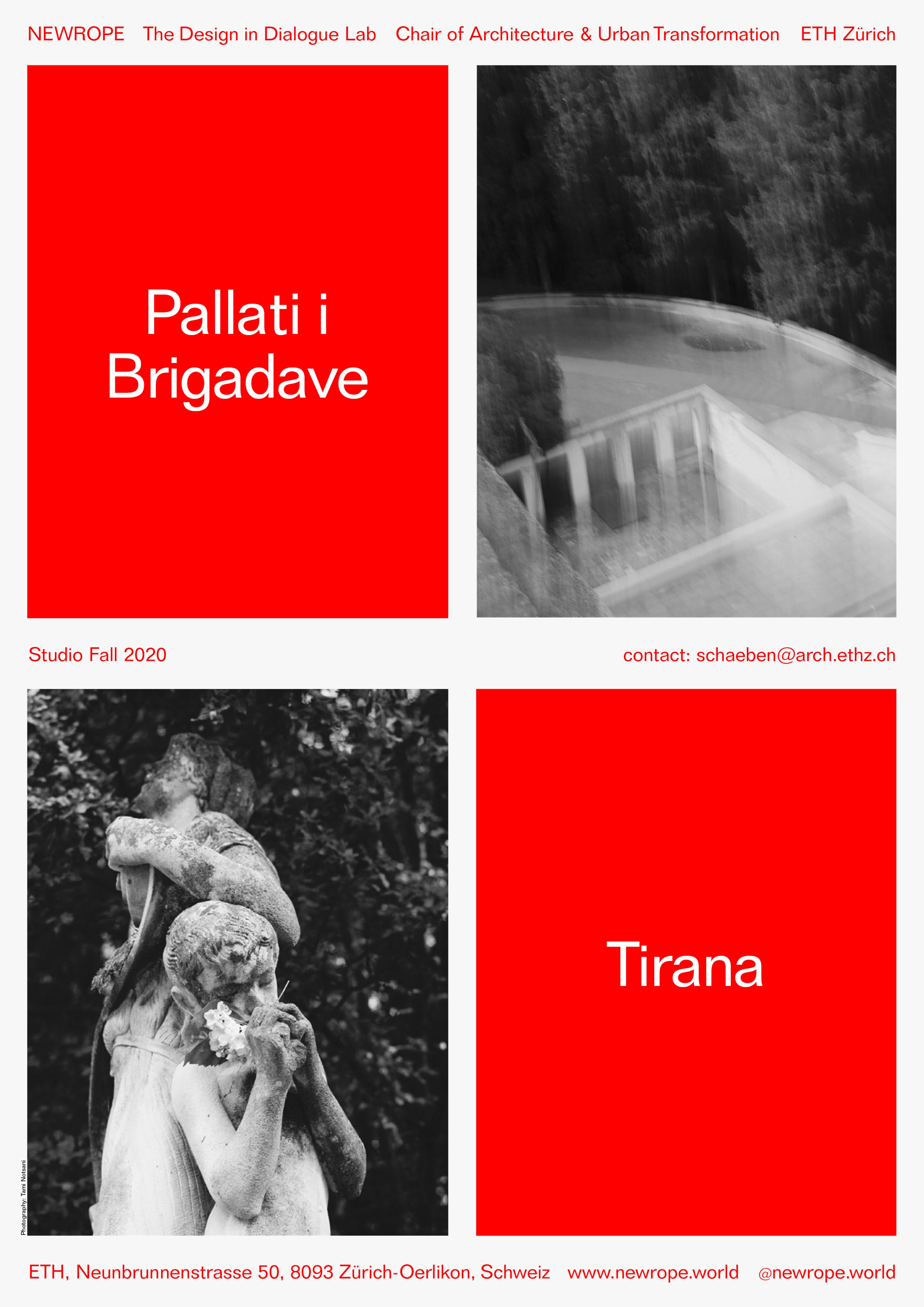 Announcement: Studio Tirana, Pallati i Brigadave, Fall 2020
