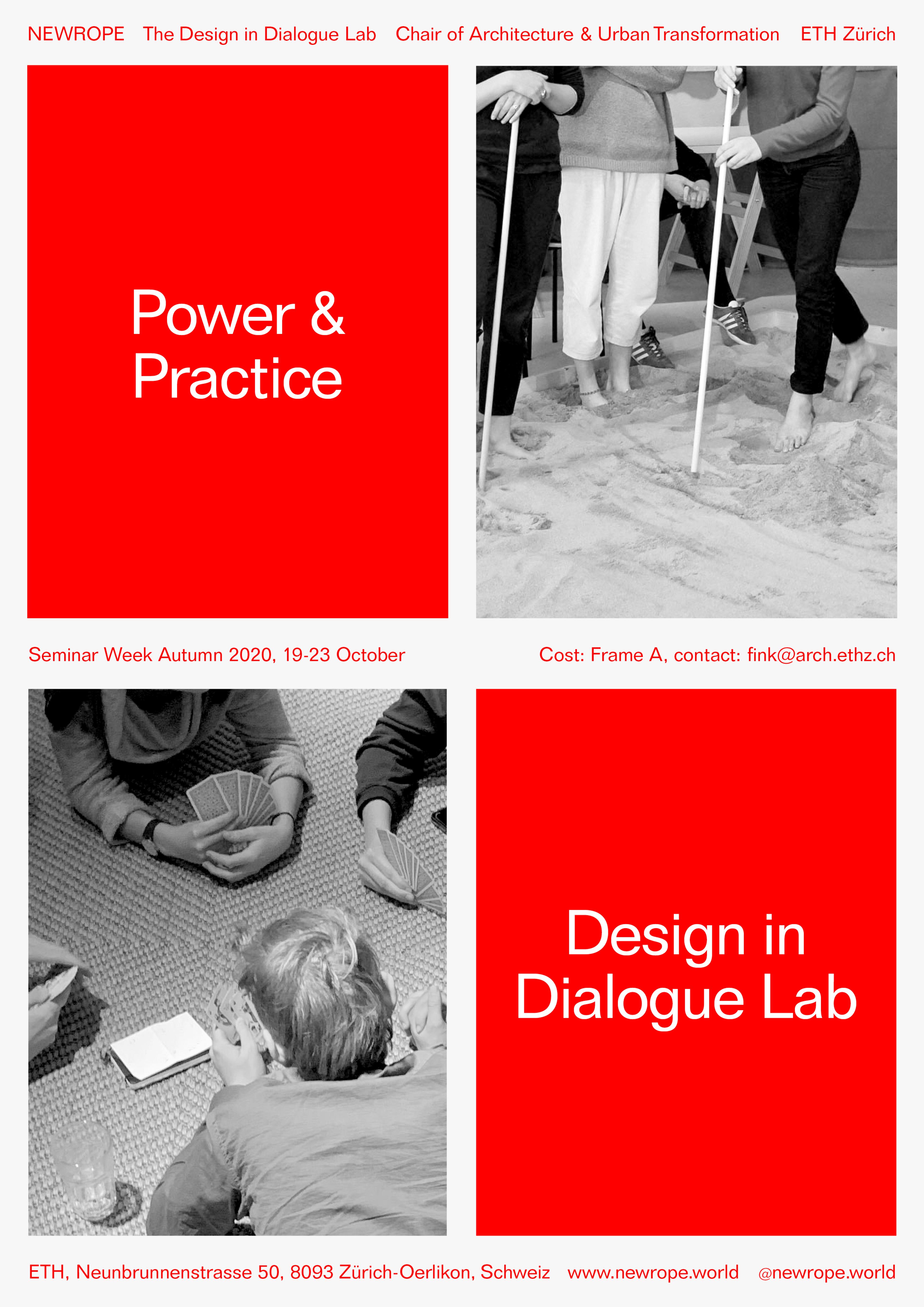 Announcement: Seminar Week Power Games, Fall 2020