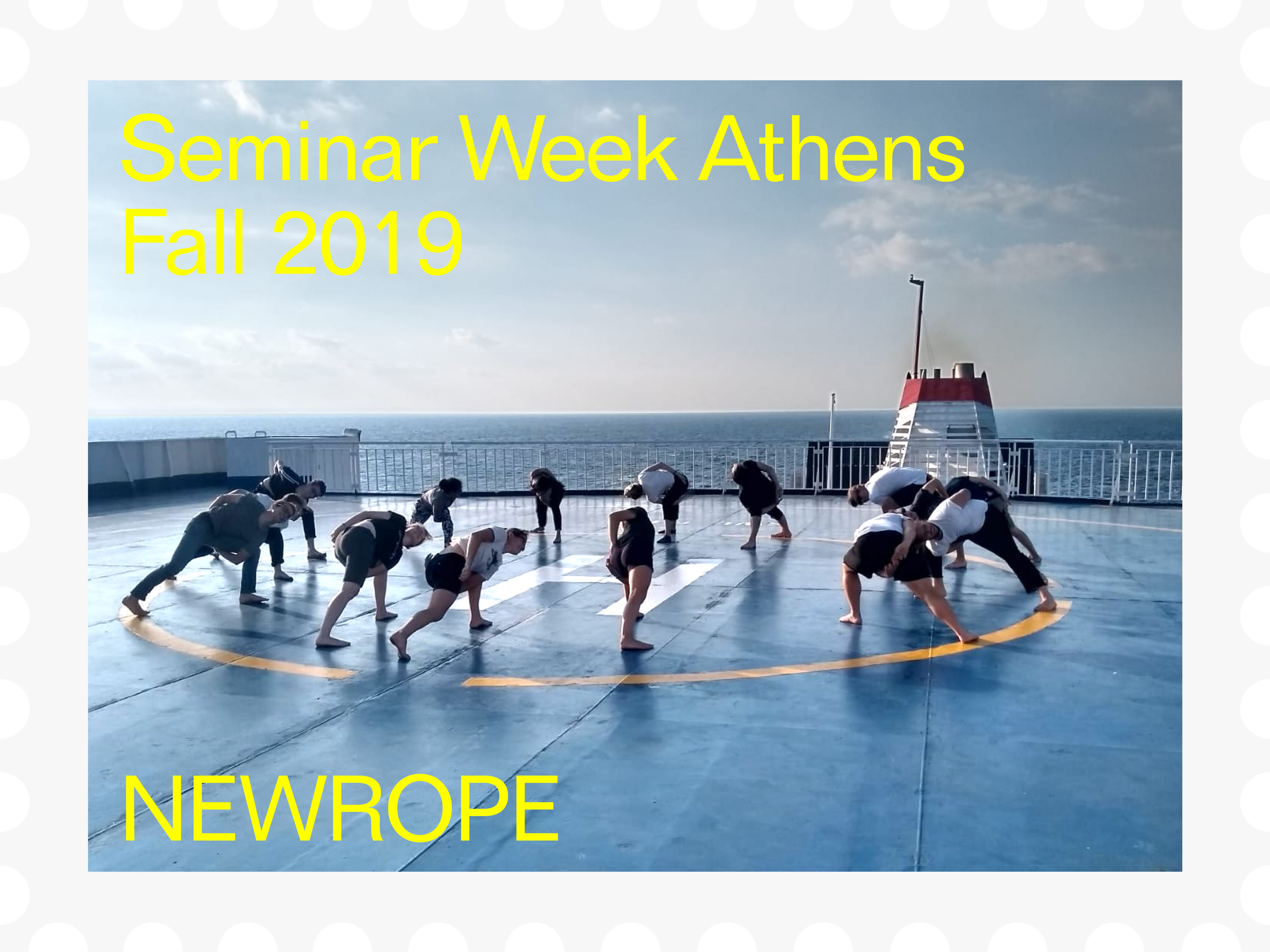 Places: Seminar Week Athens, Fall 2019