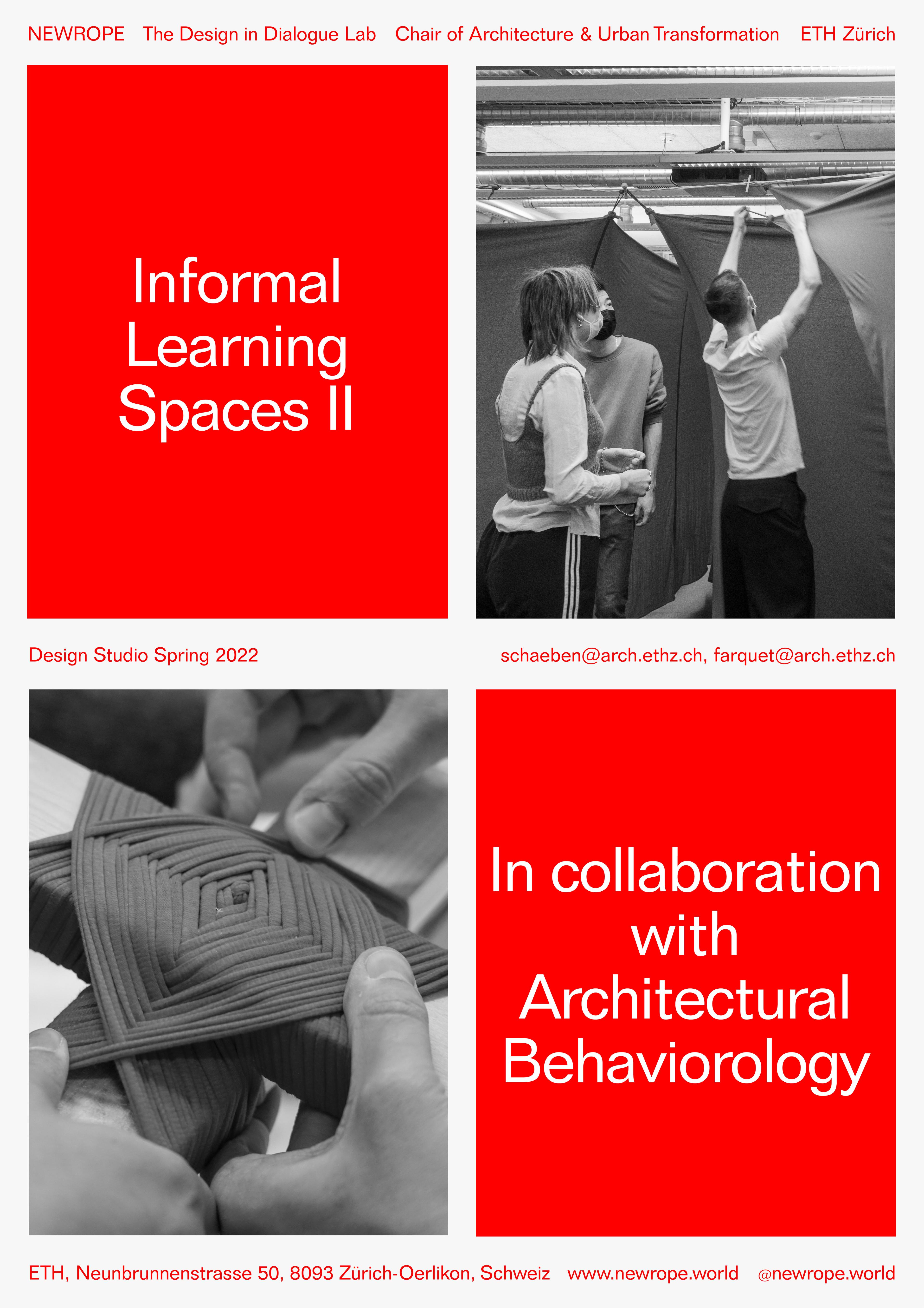 Announcement: Studio Informal Learning Spaces II