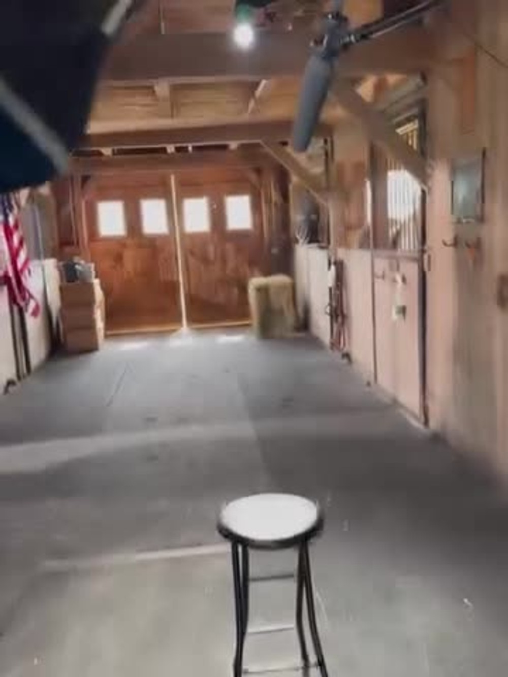 The barn shot