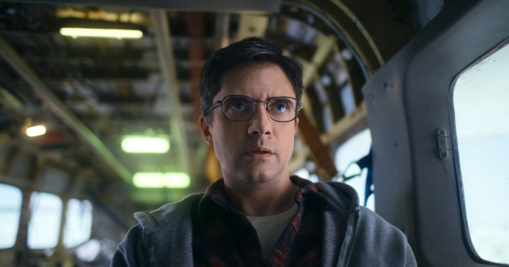 Winston (Topher Grace) in the finished film