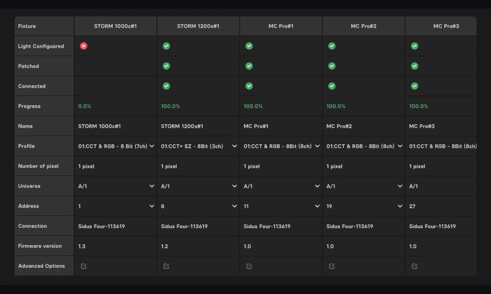 Auto-Configure Fixture Settings From Your iPad
