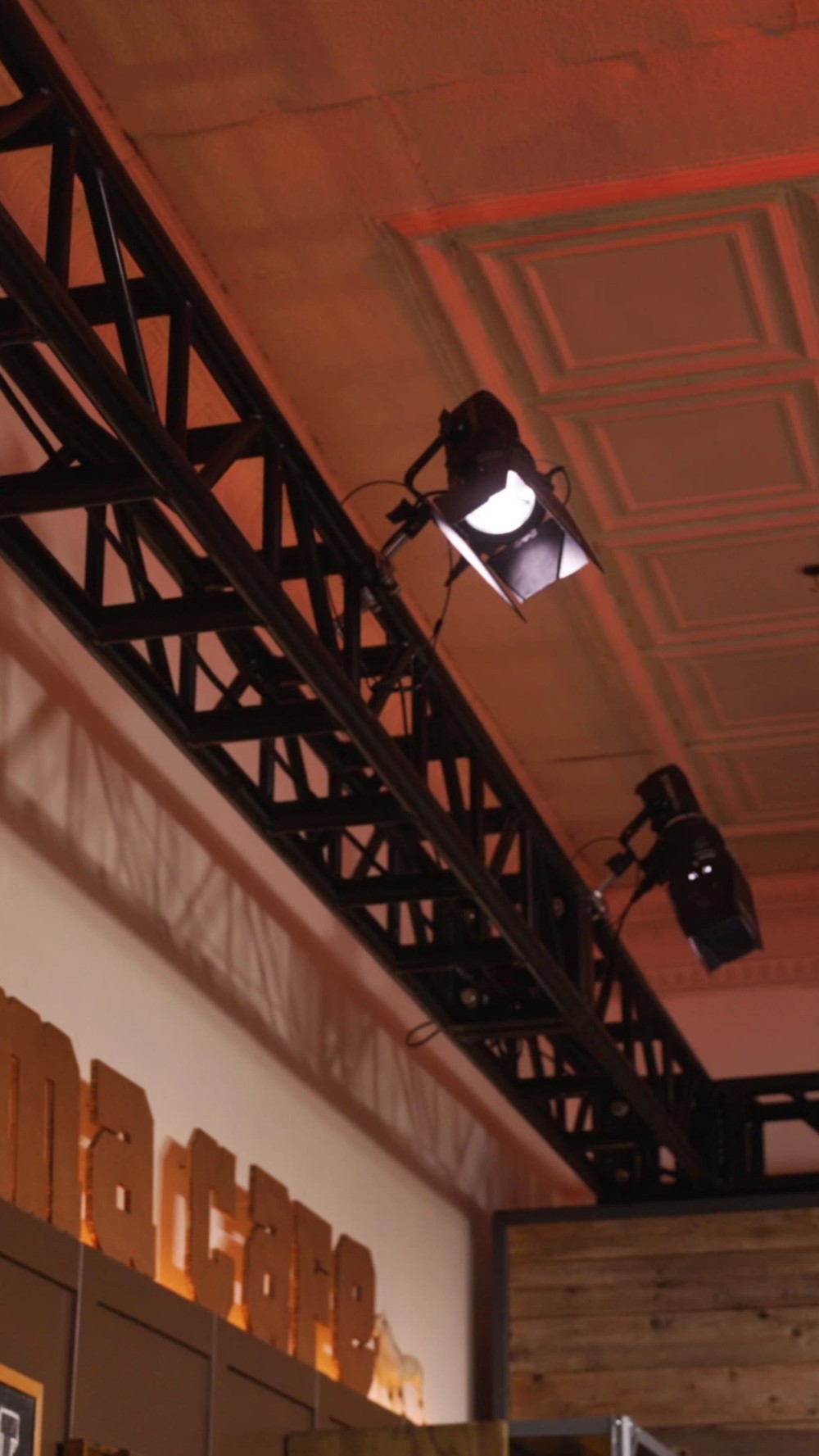 A STORM 80C with CF4 Fresnel at the Filmmaker Lodge