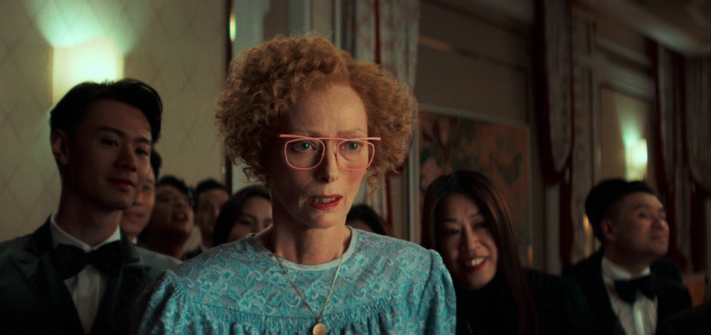Blithe (Tilda Swinton) in the finished film