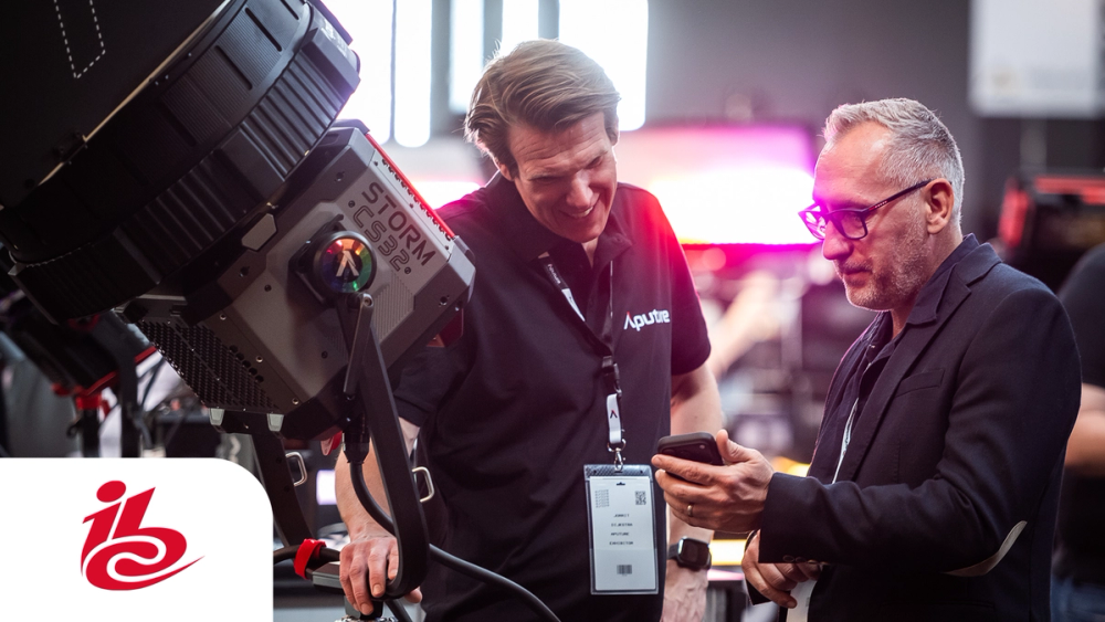 Aputure at IBC Amsterdam