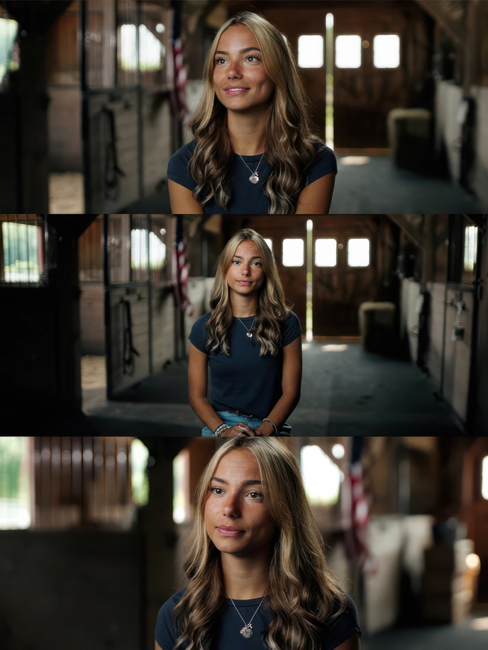The barn shot