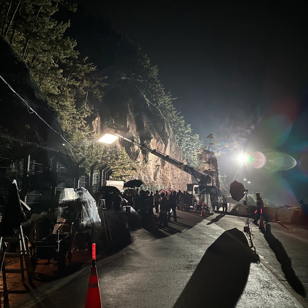 An INFINIMAT anchors a night scene with powerful output