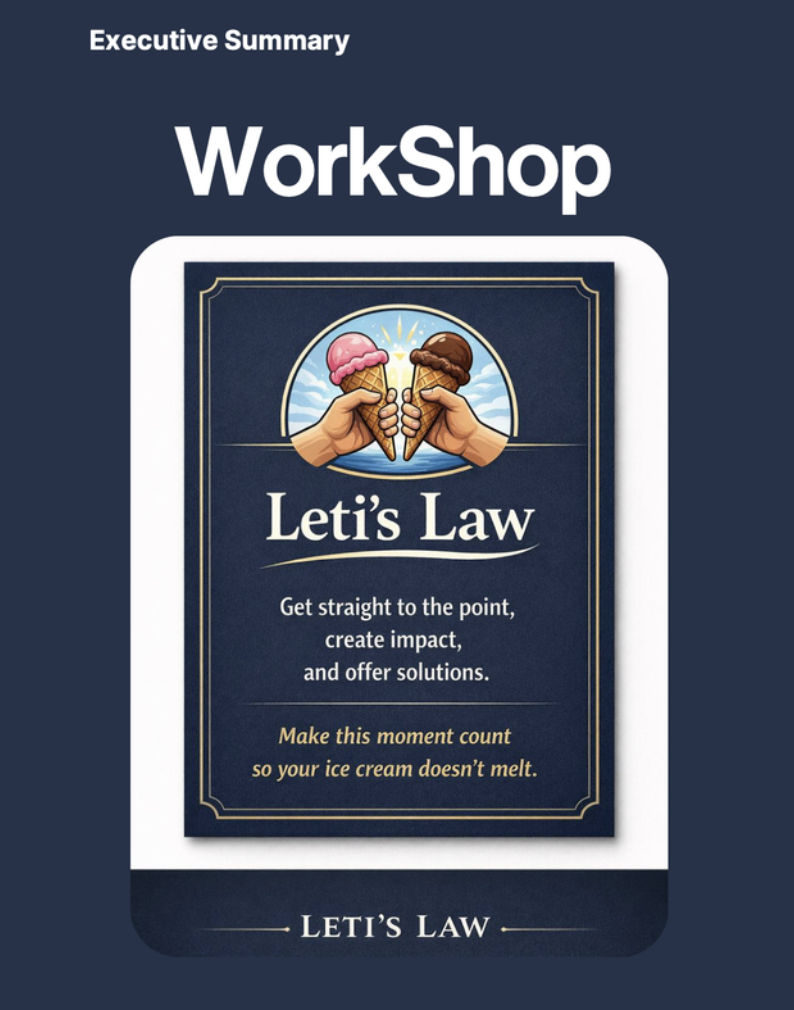 Guía: Cómo los CEOs implementan Leti’s Law