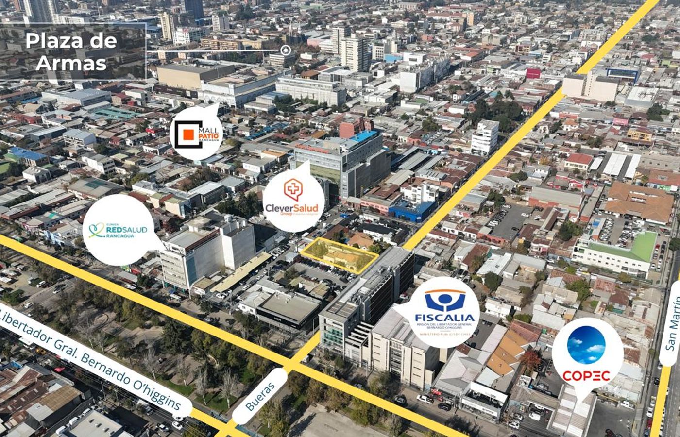 Bueras 64, Rancagua Centro