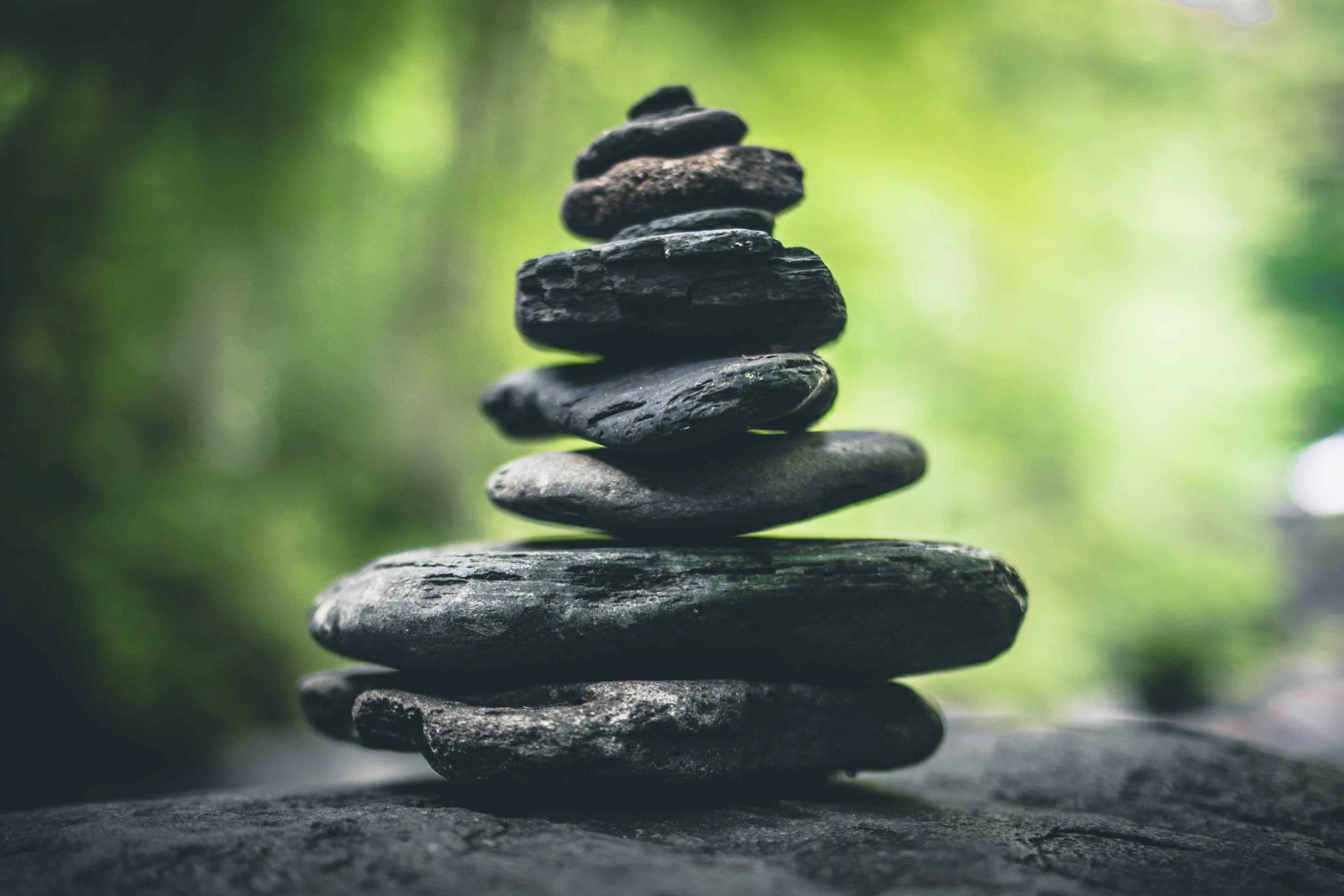 Stacked rocks