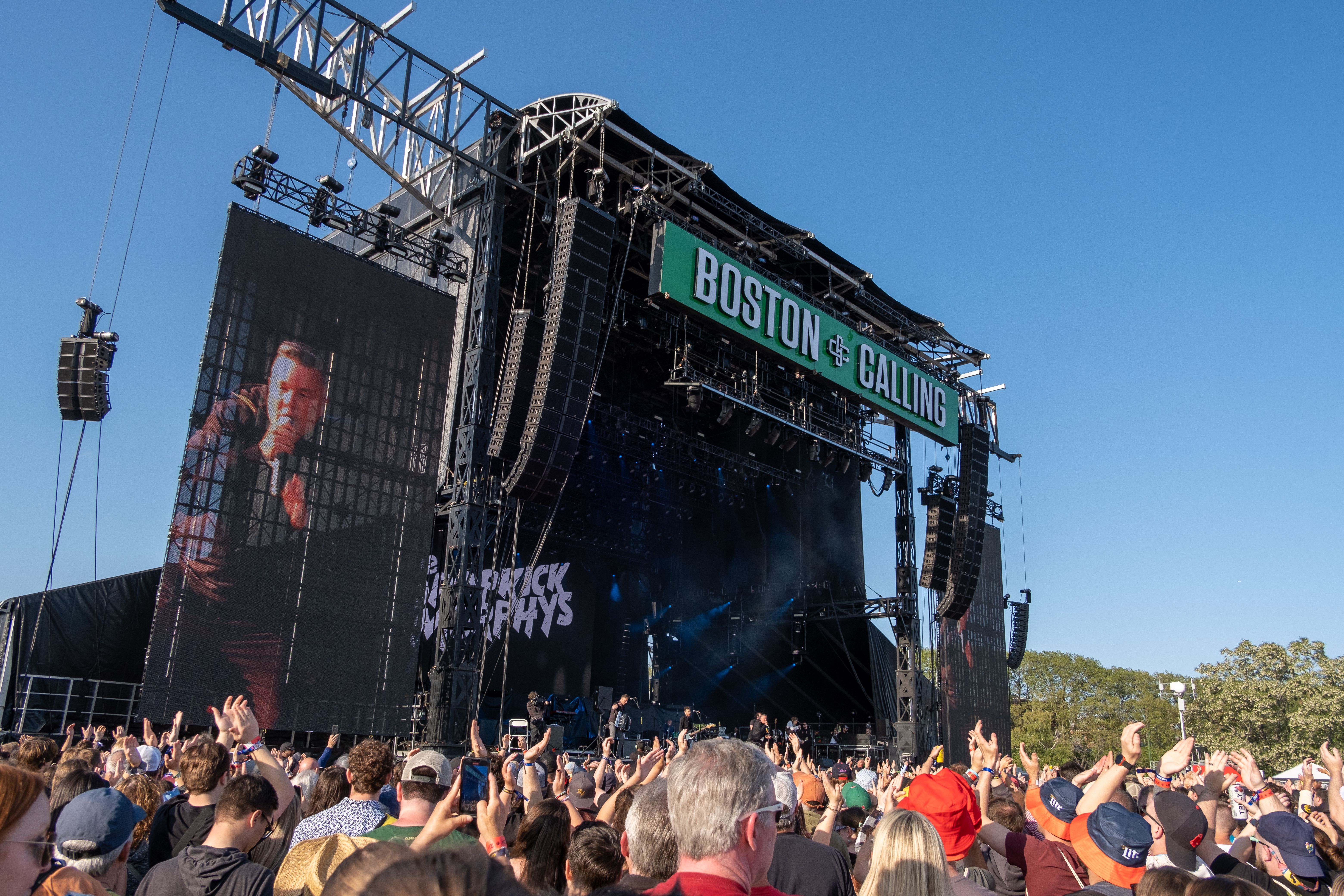 The Dropkick Murphys feel right at home at Boston Calling