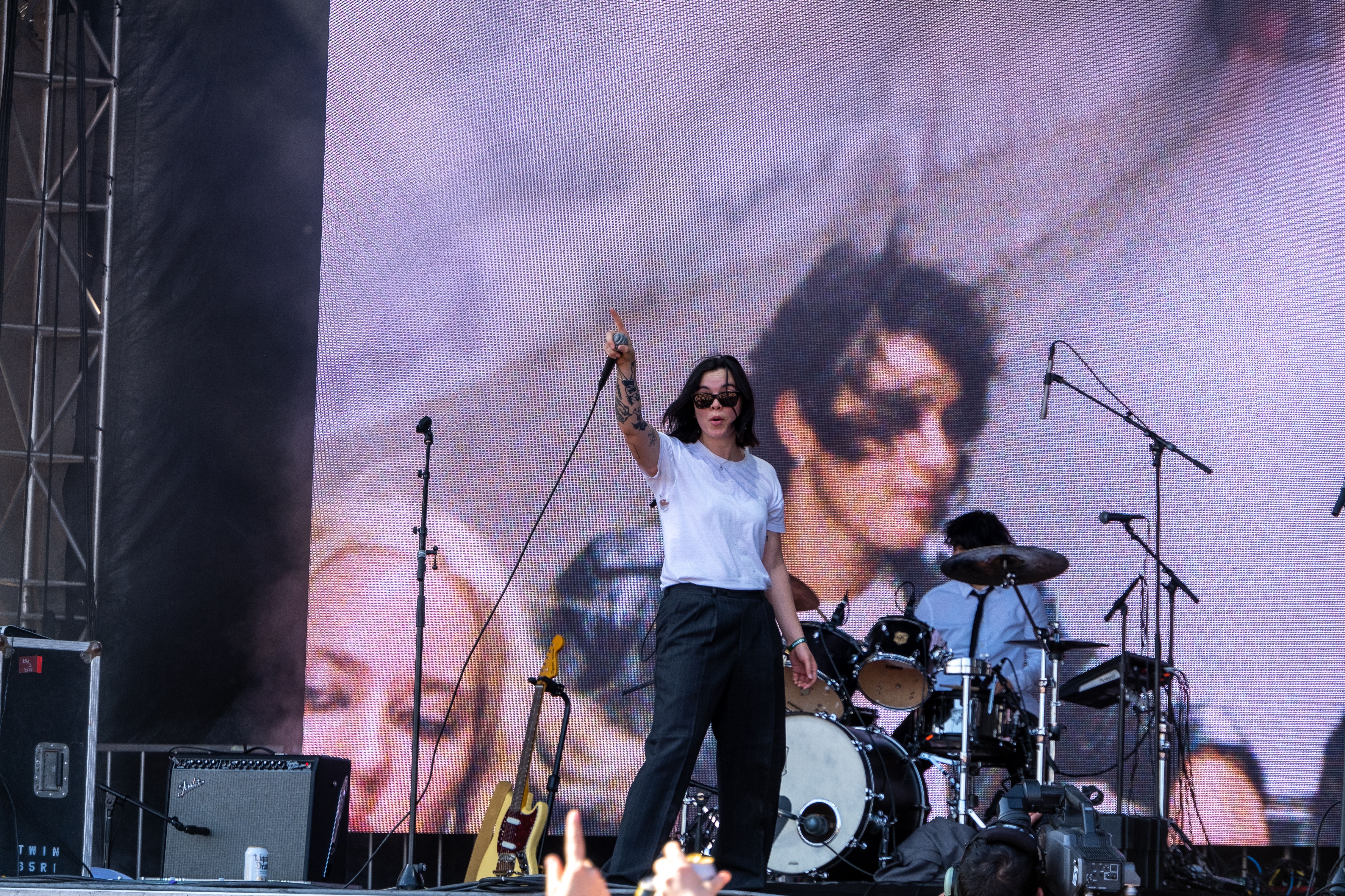 The Aces share spotlight with fans at Boston Calling