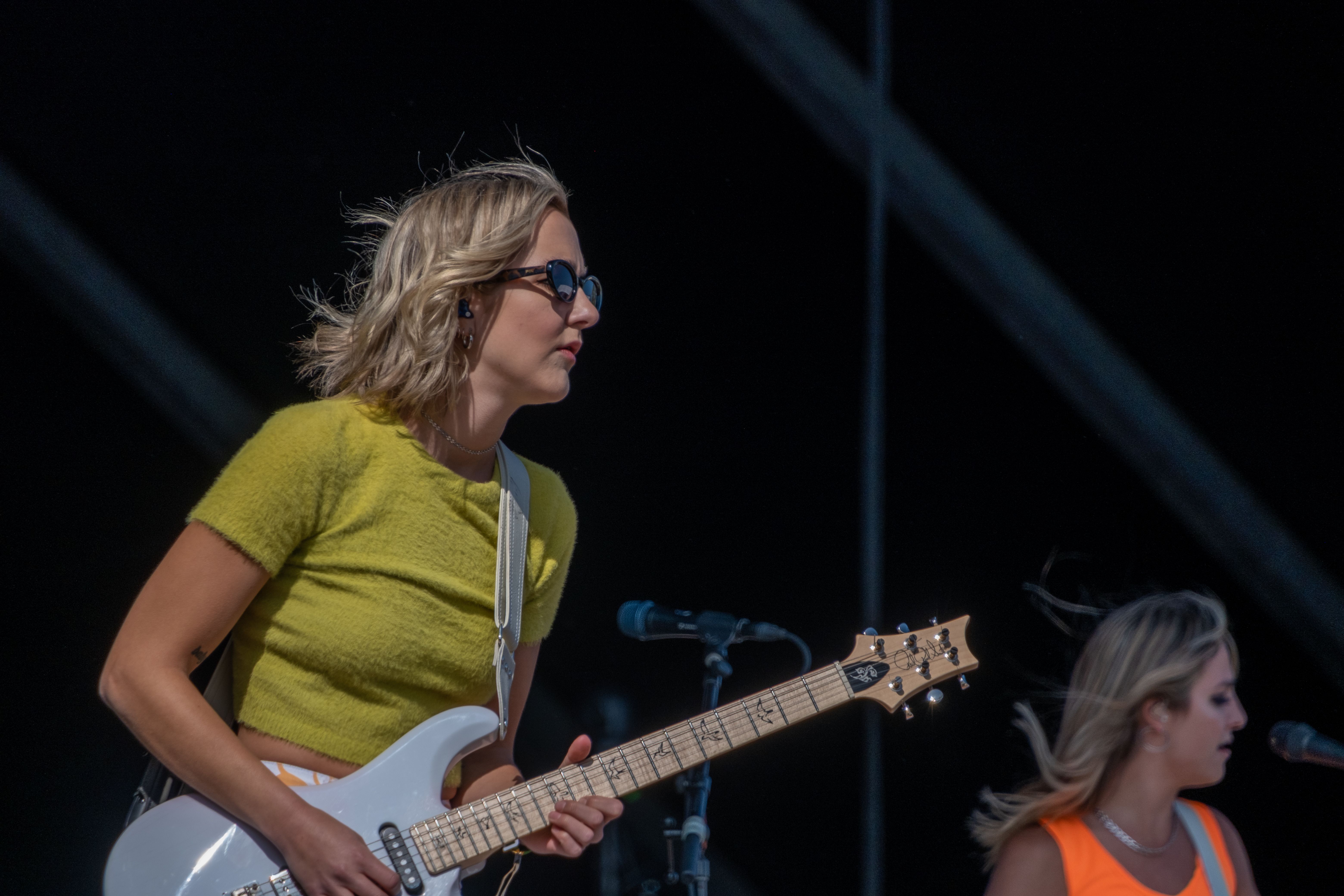 The Beaches rock the Green Stage with their energetic alt-rock tunes