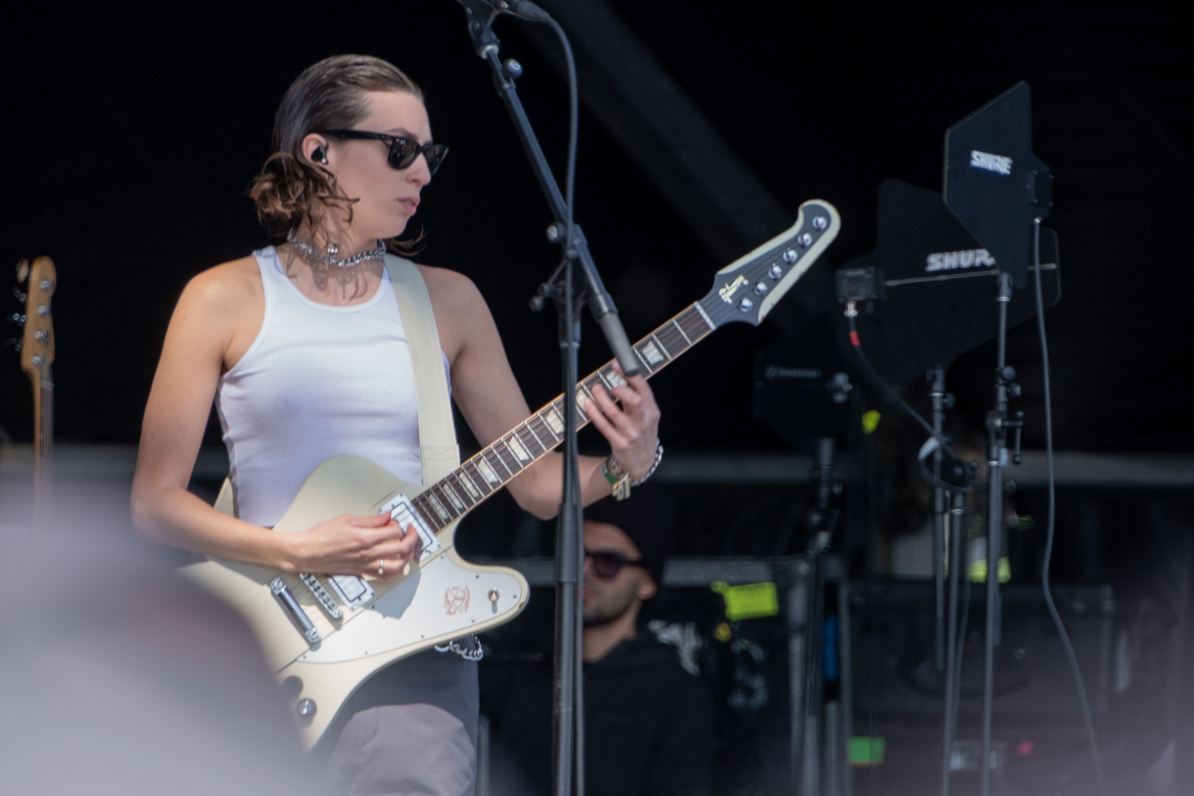 The Beaches rock the Green Stage with their energetic alt-rock tunes