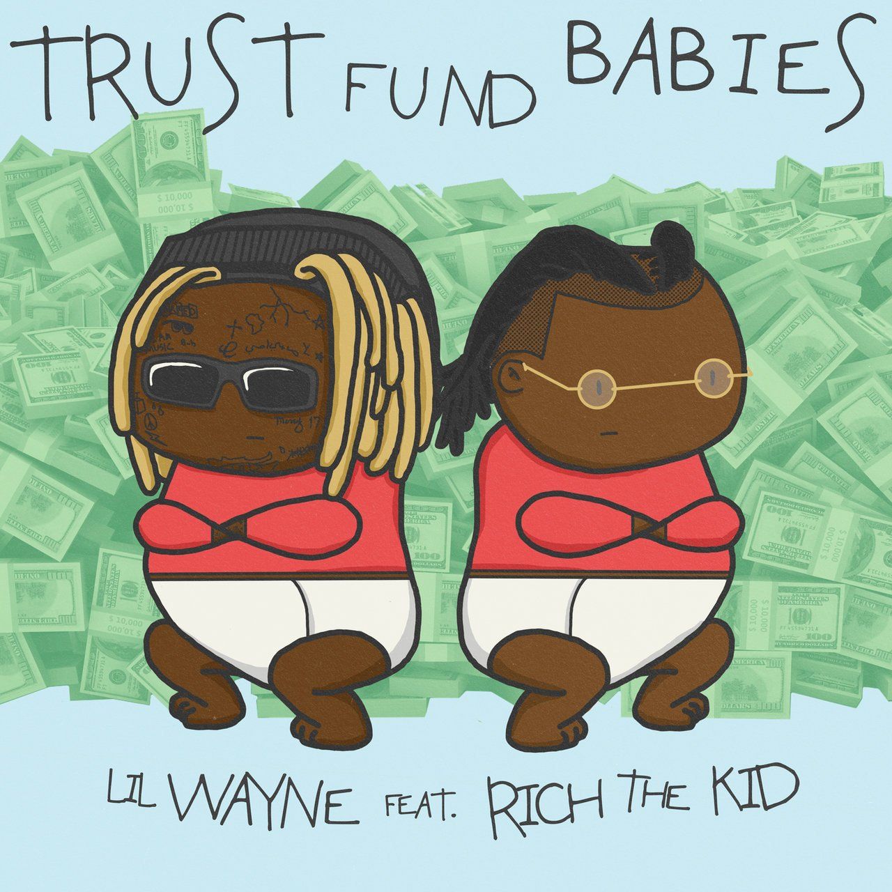 Lil Wayne and Rich The Kid show a disappointing lack of chemistry on "Trust Fund Babies"