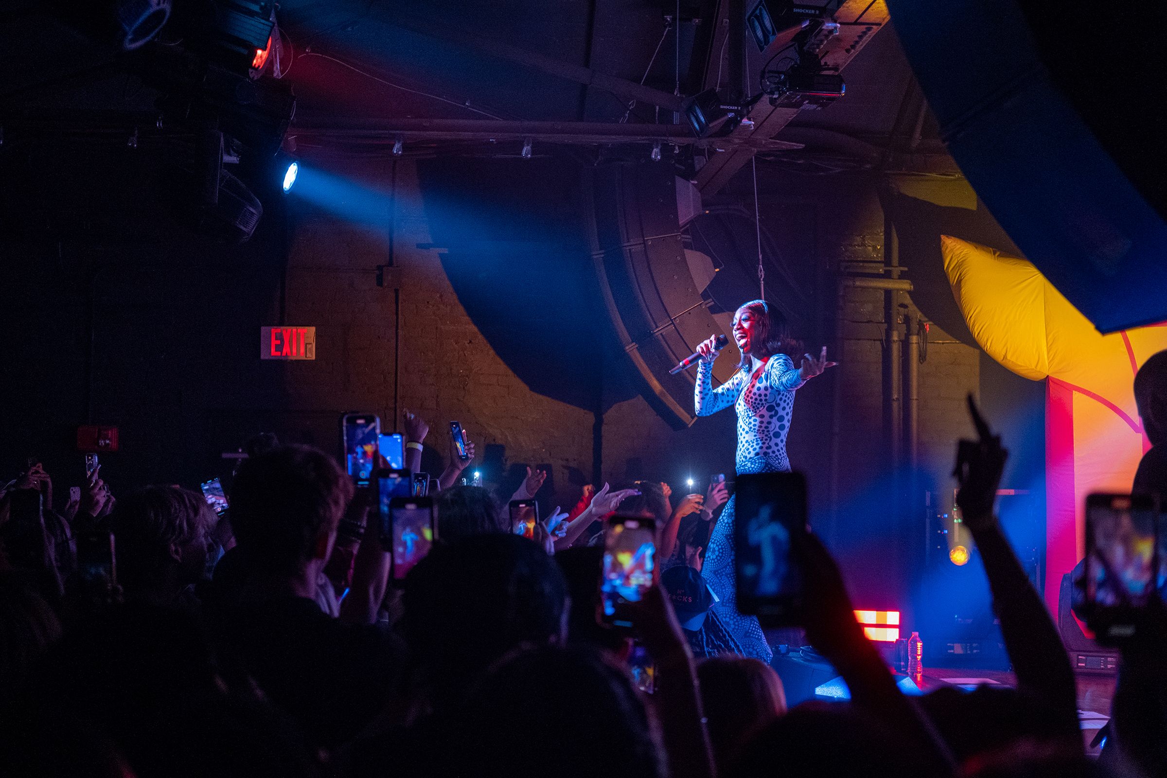 Flo Milli commands the audience at Brighton Music Hall
