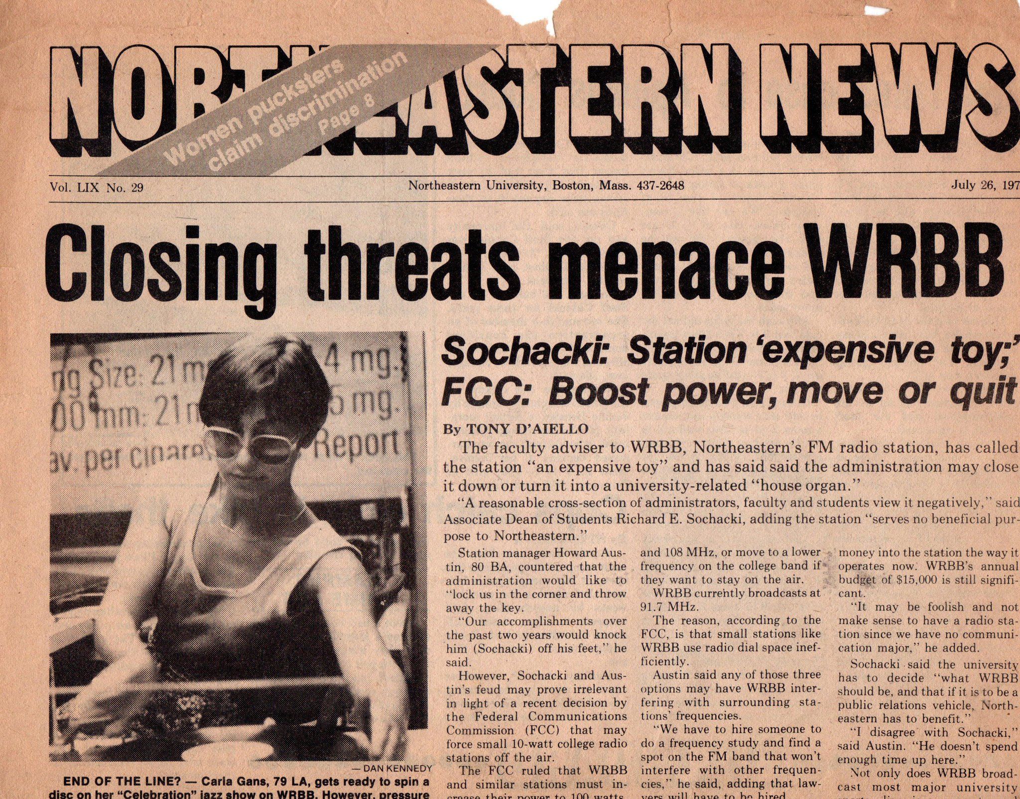 WRBB Alumni Remember Pioneering Work in Radio