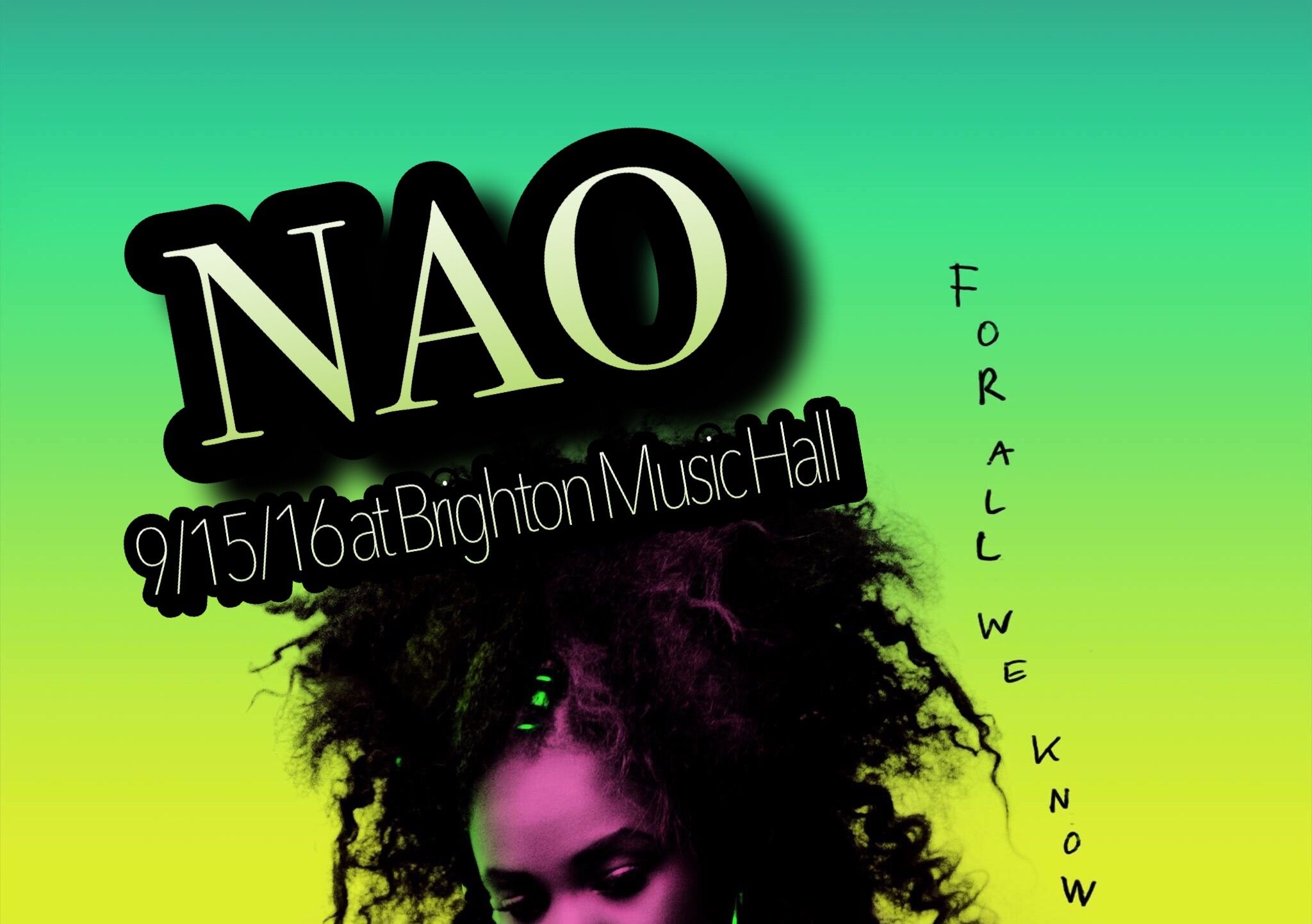 NAO @ Brighton Music Hall