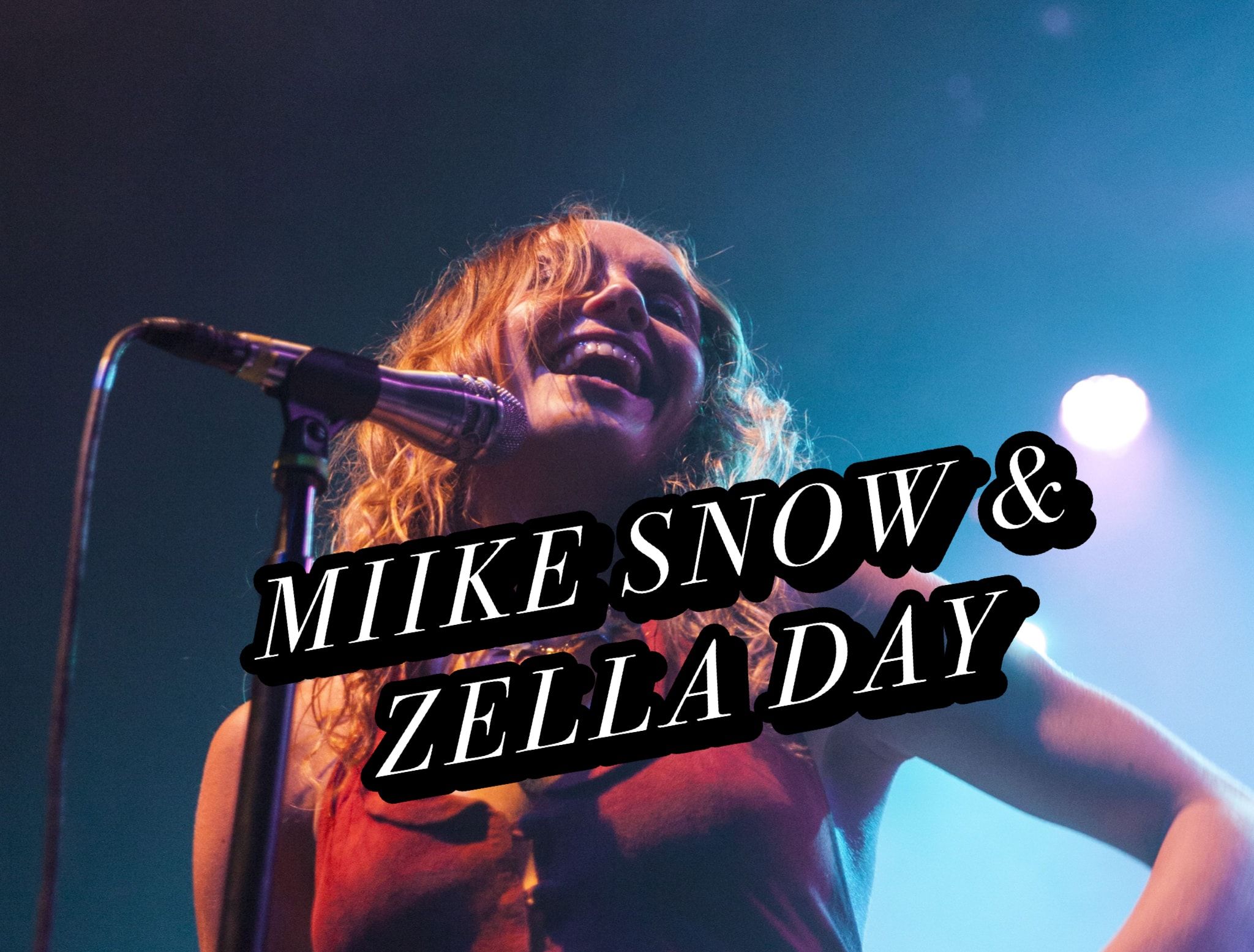PHOTOS // Miike Snow & Zella Day