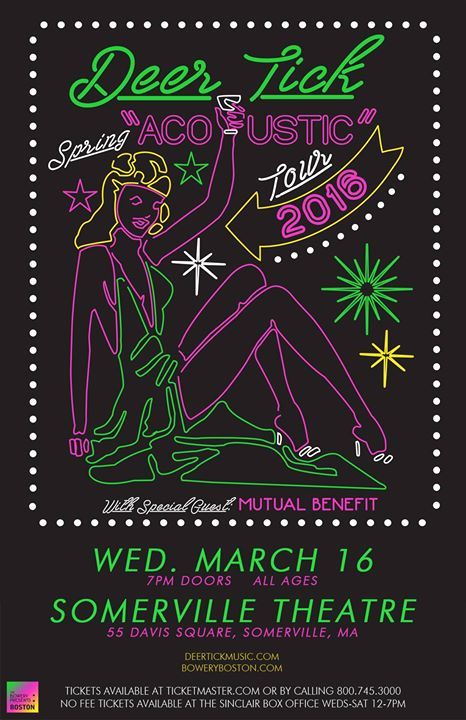 Deer Tick: “Acoustick” at the Somerville Theatre