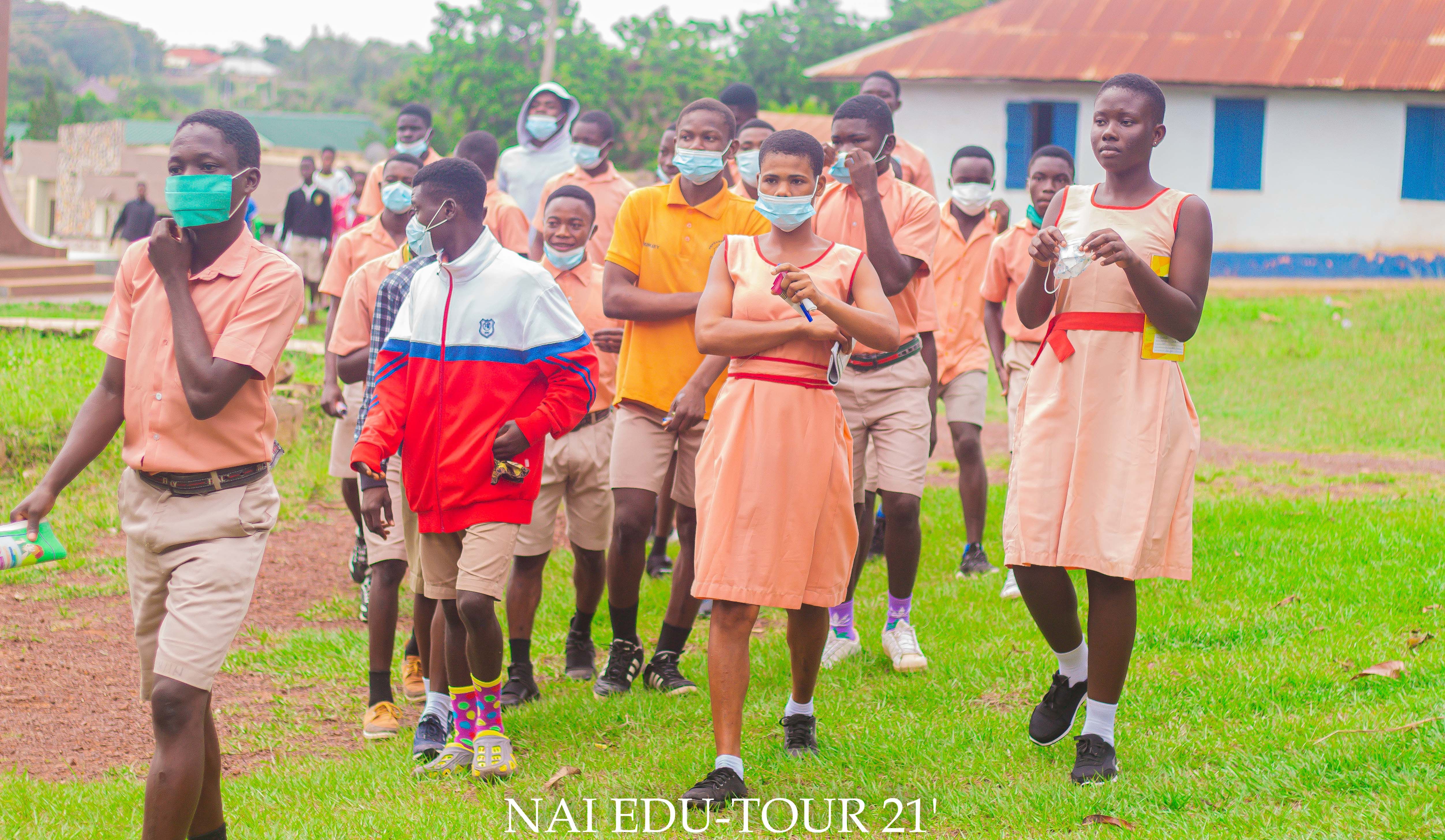 Edu-Tour at Nsapor (Methodist D/A JHS)