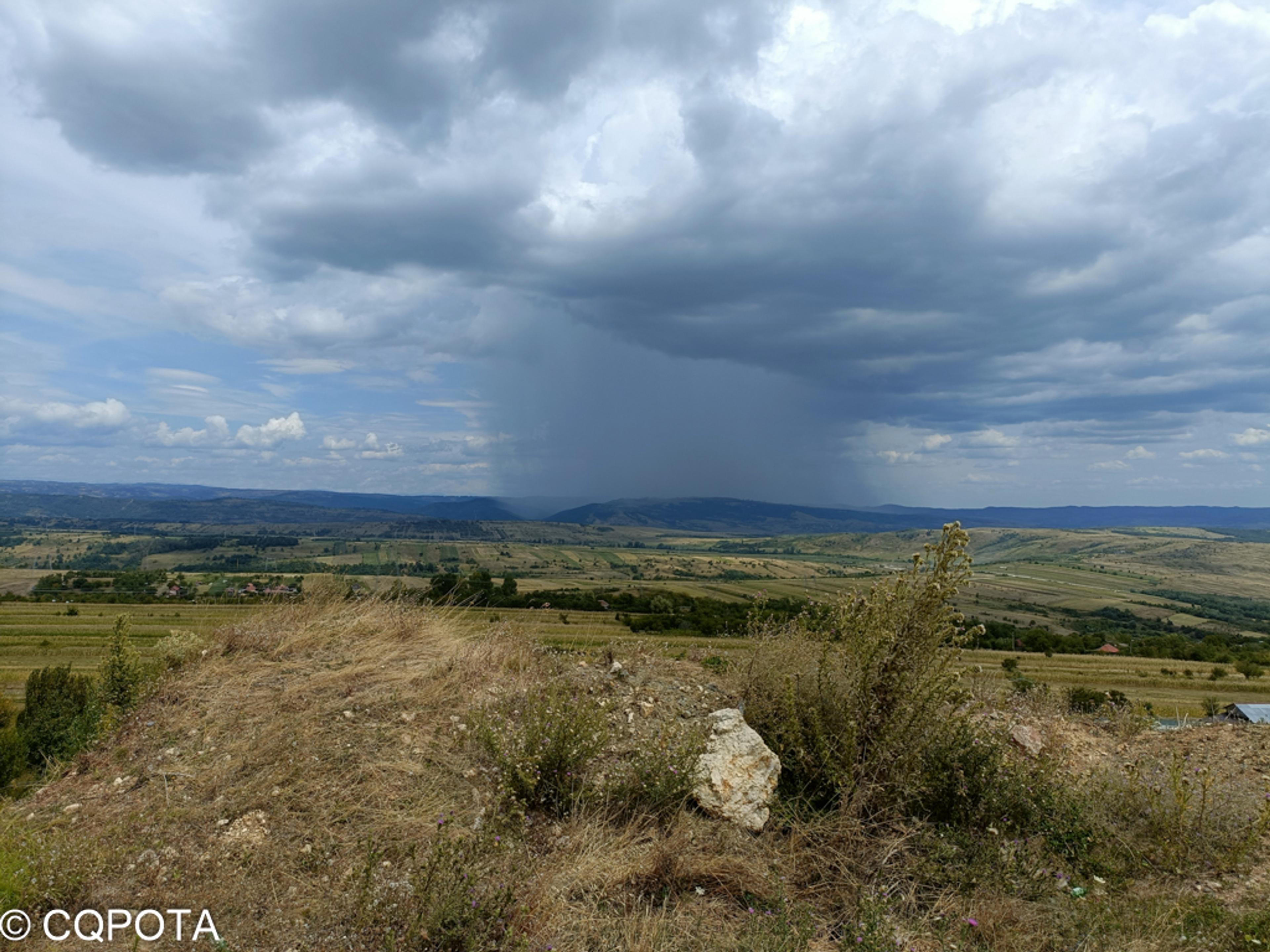 Mountain rain