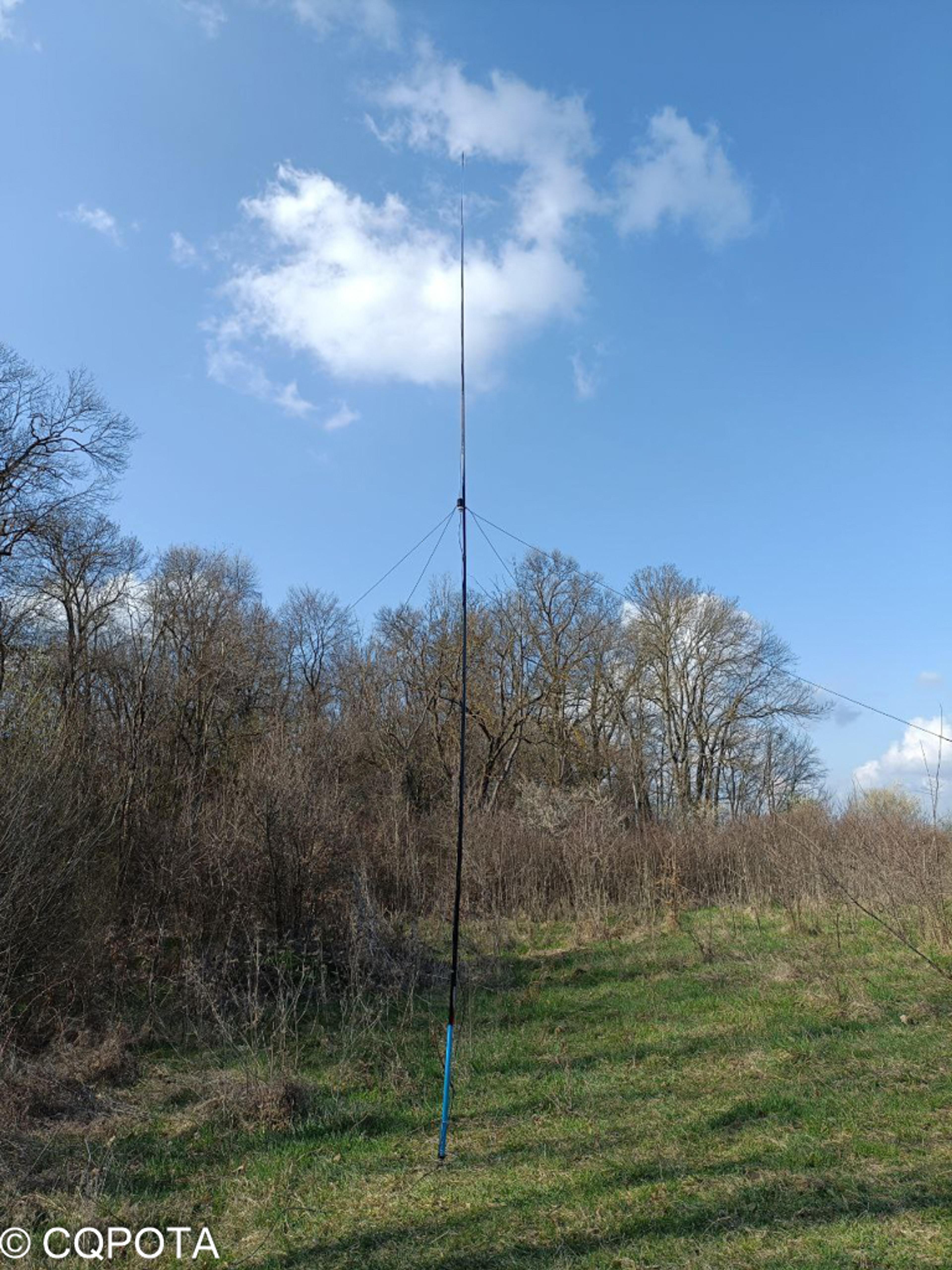Ground Plane fishing road 20m