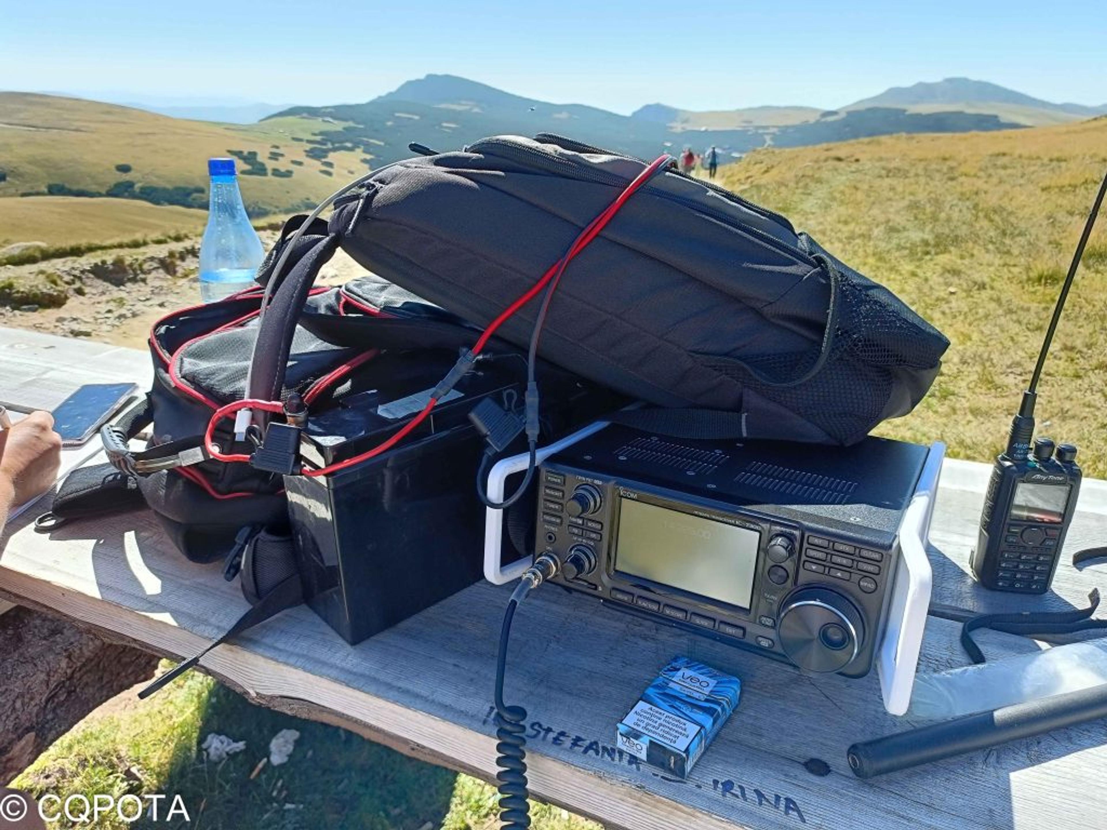 Icom 7300 in action
