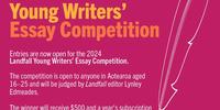 Feature image for Landfall - Young Writers' Essay Competition...