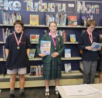 Lauren Crawford, top female at the Oamaru Schools Chess Tournament