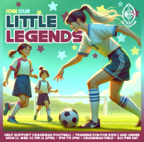 Little Legends promotional poster by Georgiana Inglis