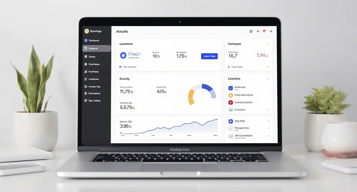 Page, professional workspaces, clean dashboards - Strategyc