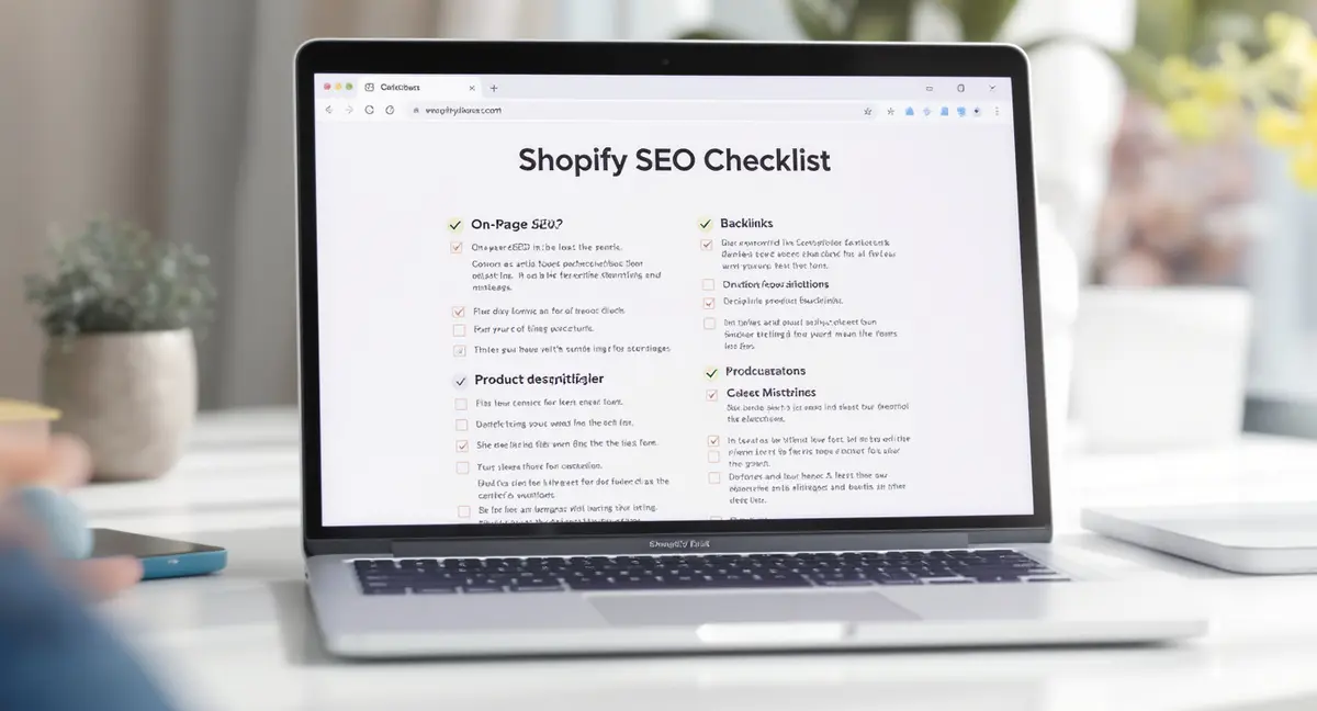 Shopify seo checklist - Strategyc