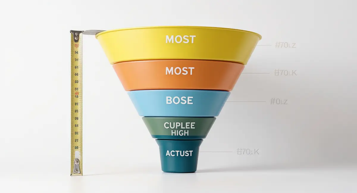Conversion funnel benchmarks,  actually,  measure - Strategyc