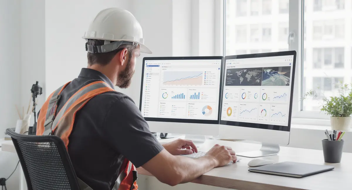 Contractor,  professional workspaces,  clean dashboards - Strategyc