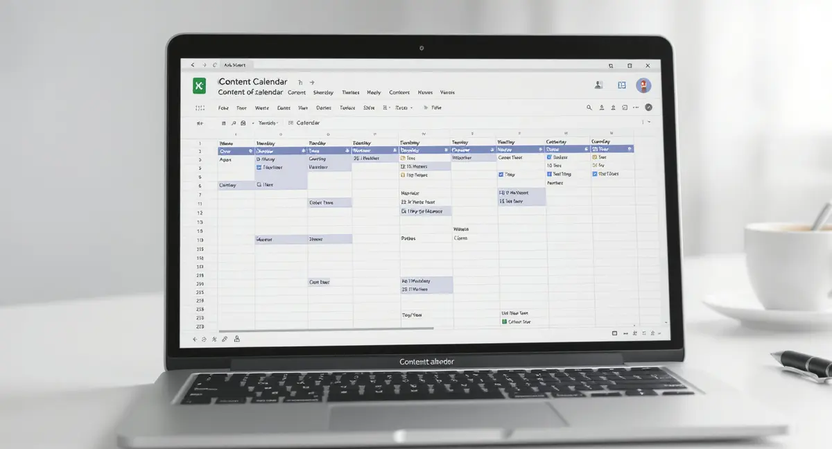 Google sheets content calendar - Strategyc